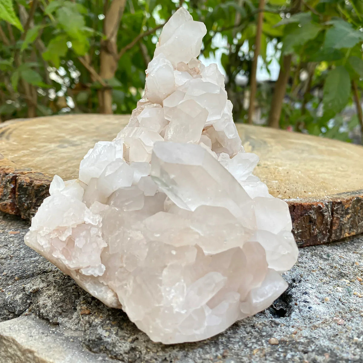 Natural Himalayan White Quartz Cluster 530g Himalayan Quartz