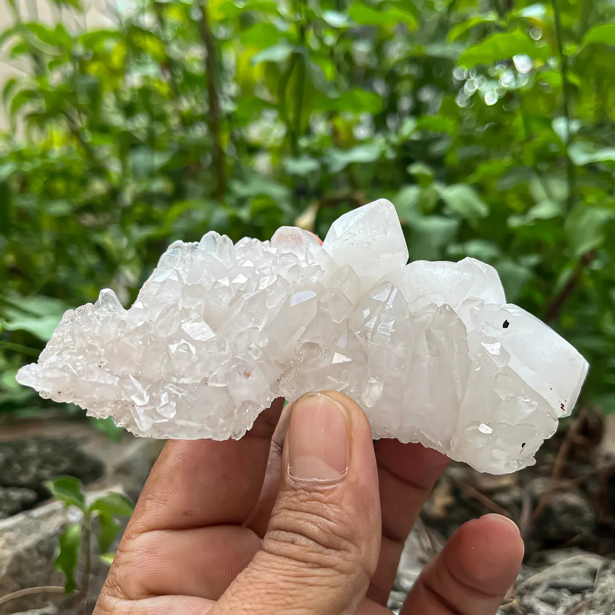 Natural Himalayan White Quartz Cluster 125g Himalayan Quartz