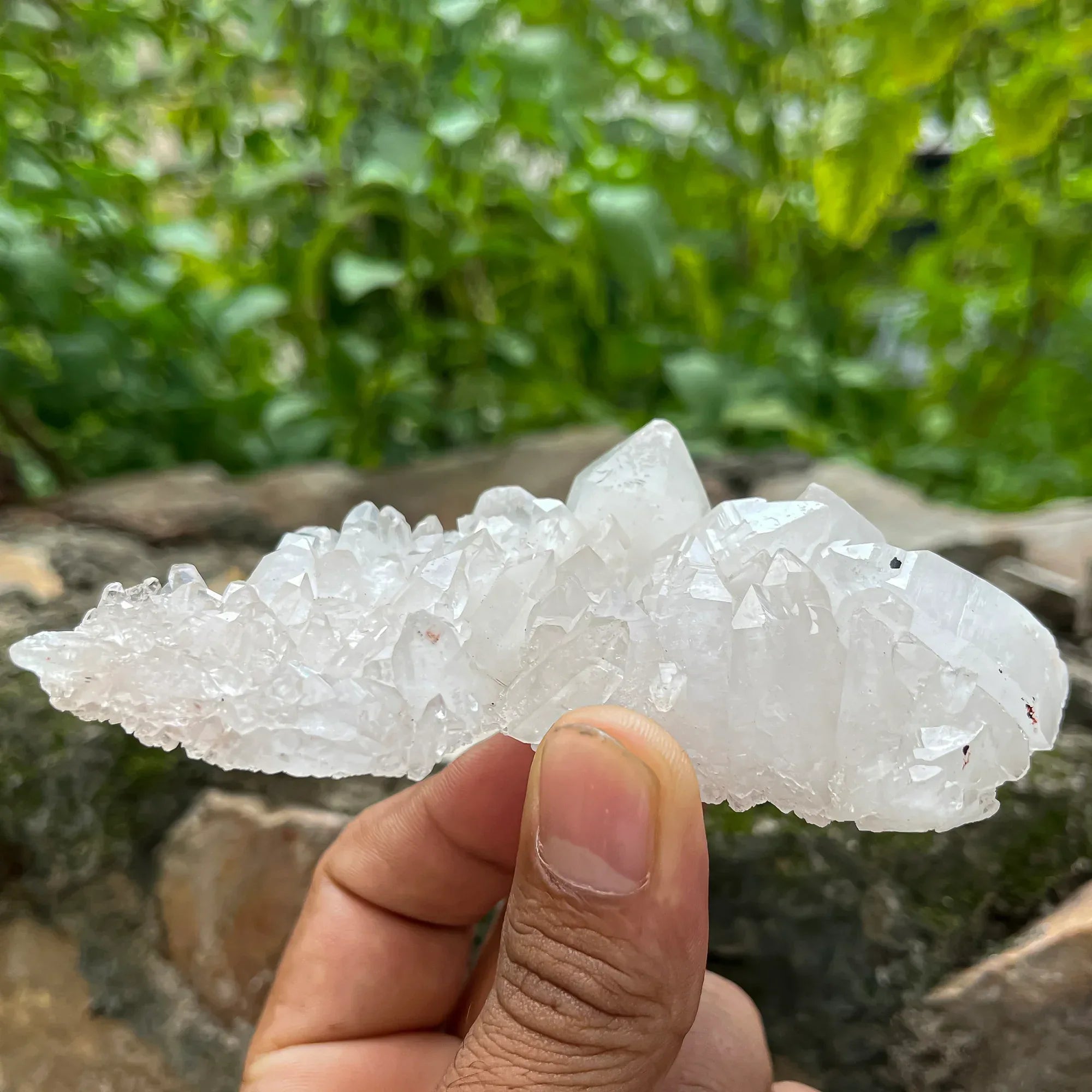 Natural Himalayan White Quartz Cluster 125g Himalayan Quartz