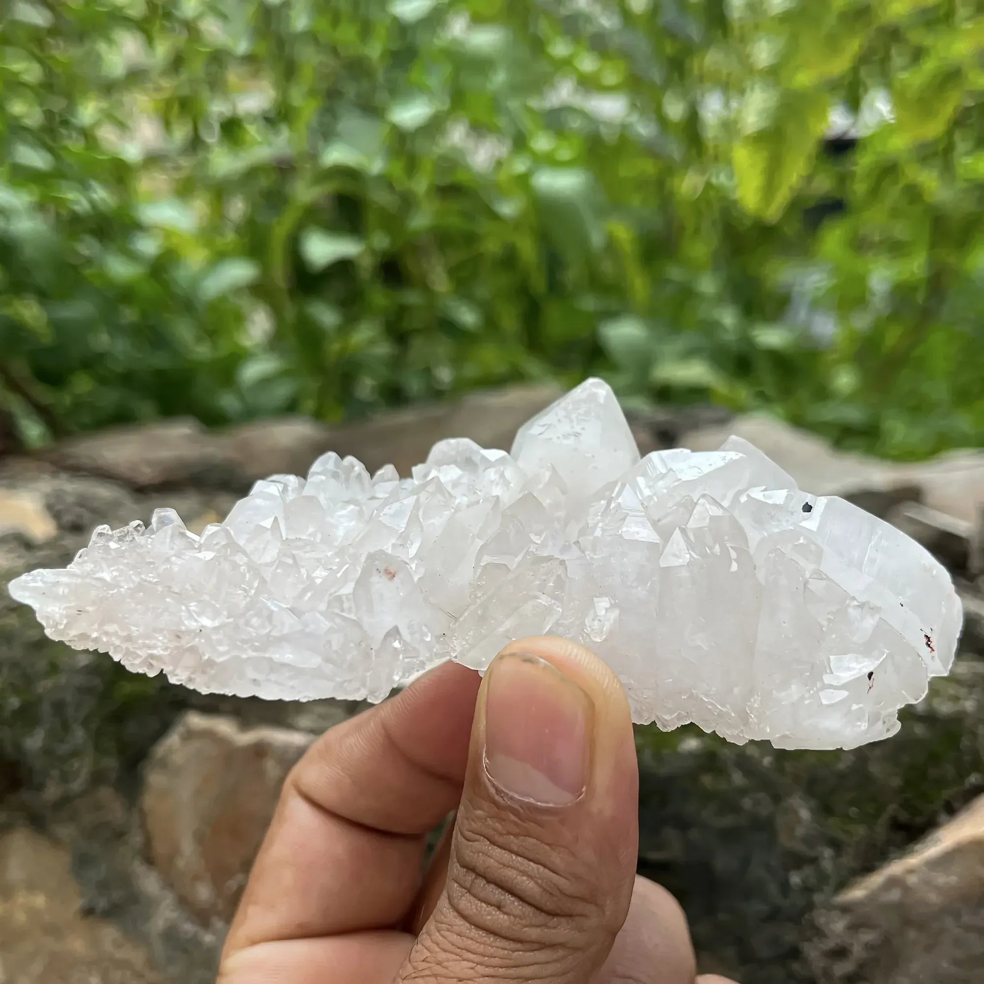 Natural Himalayan White Quartz Cluster 125g Himalayan Quartz