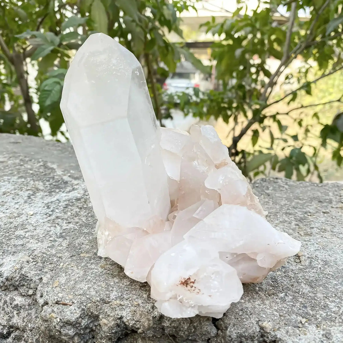 Natural Himalayan Pink Quartz 910g Himalayan Quartz