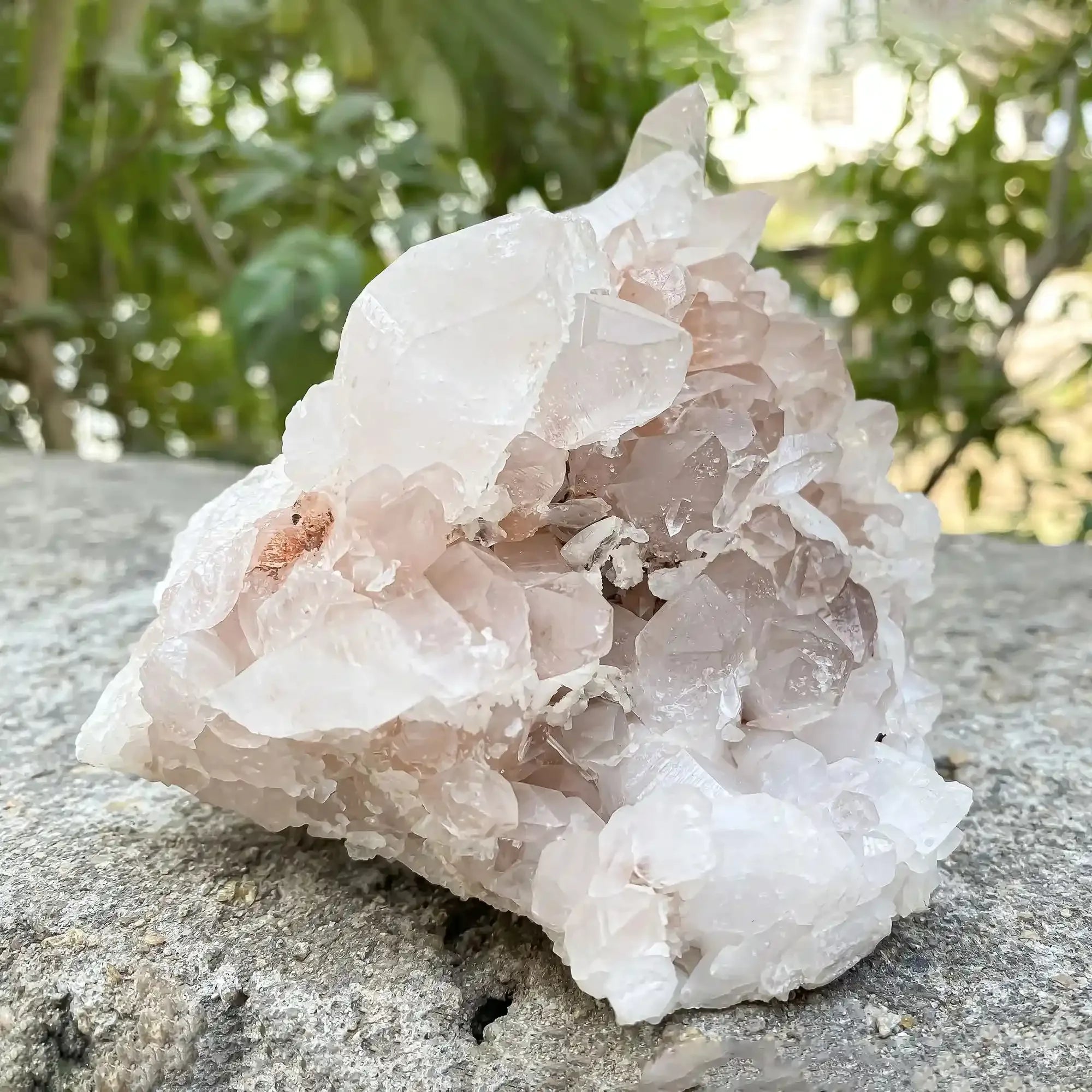 Natural Himalayan Pink Quartz 945g Himalayan Quartz