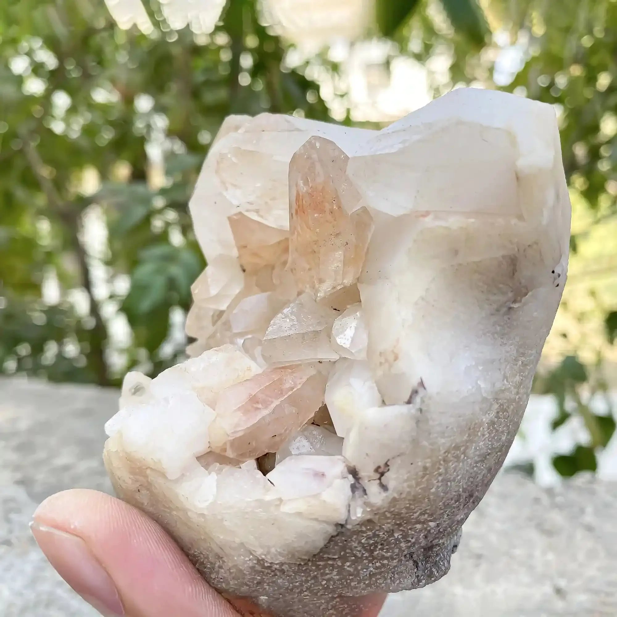 Natural Himalayan Pink Quartz 530g Himalayan Quartz