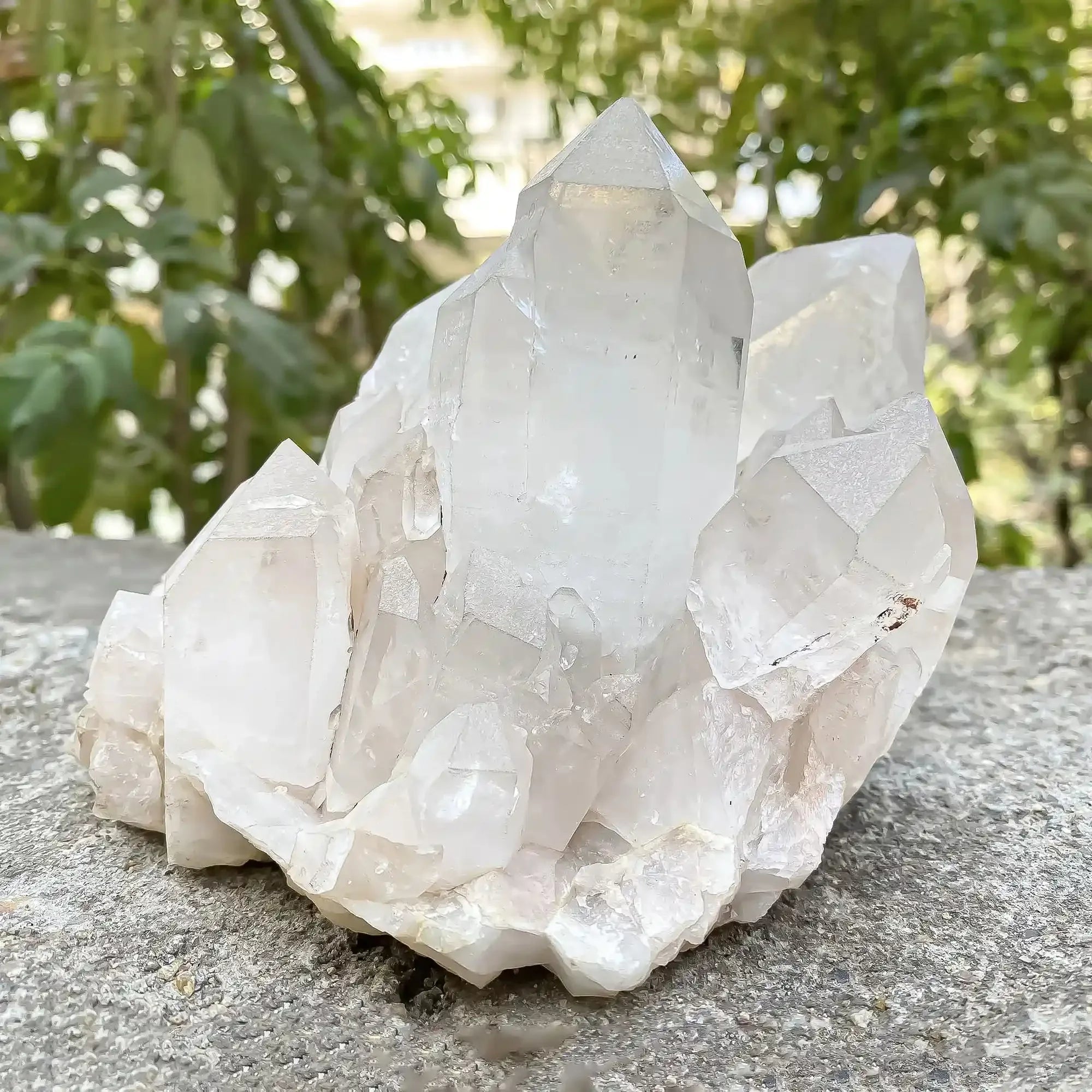 Natural Himalayan Pink Quartz with White 1440g Himalayan Quartz