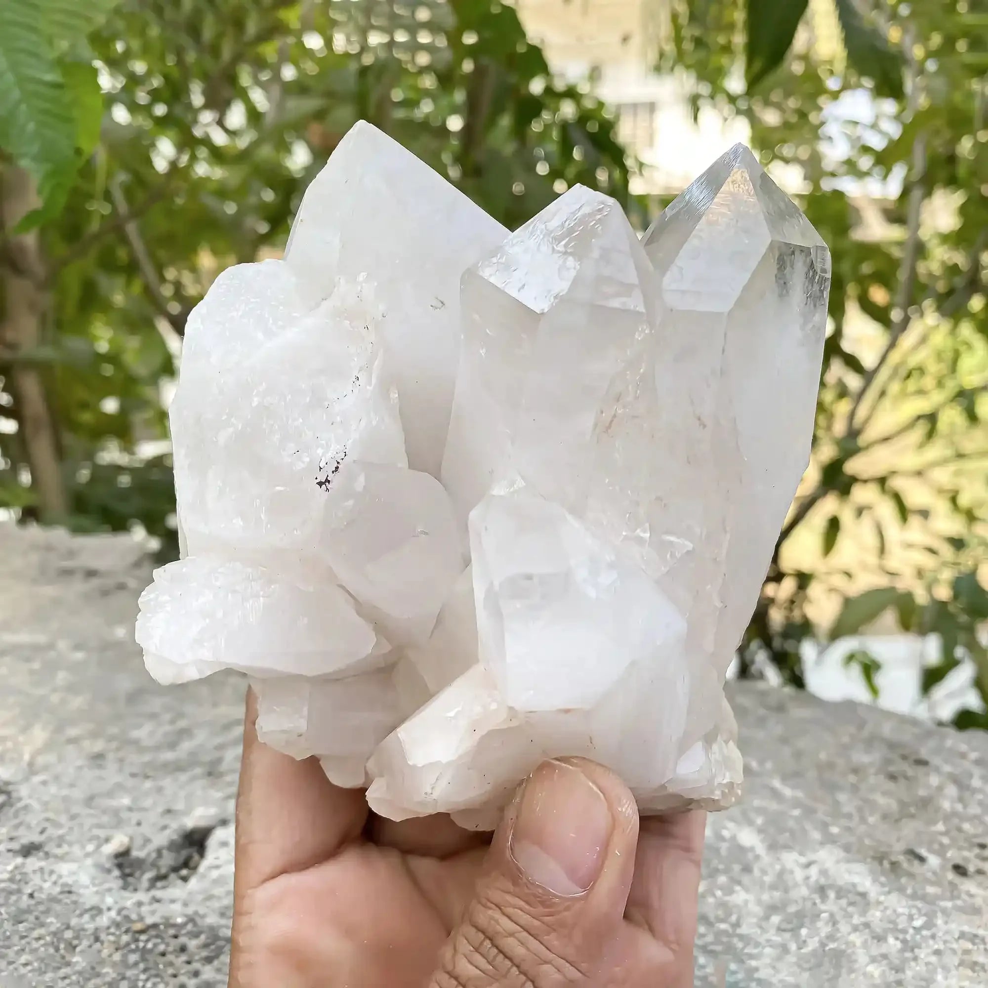 Natural Himalayan Pink Quartz 870g Himalayan Quartz