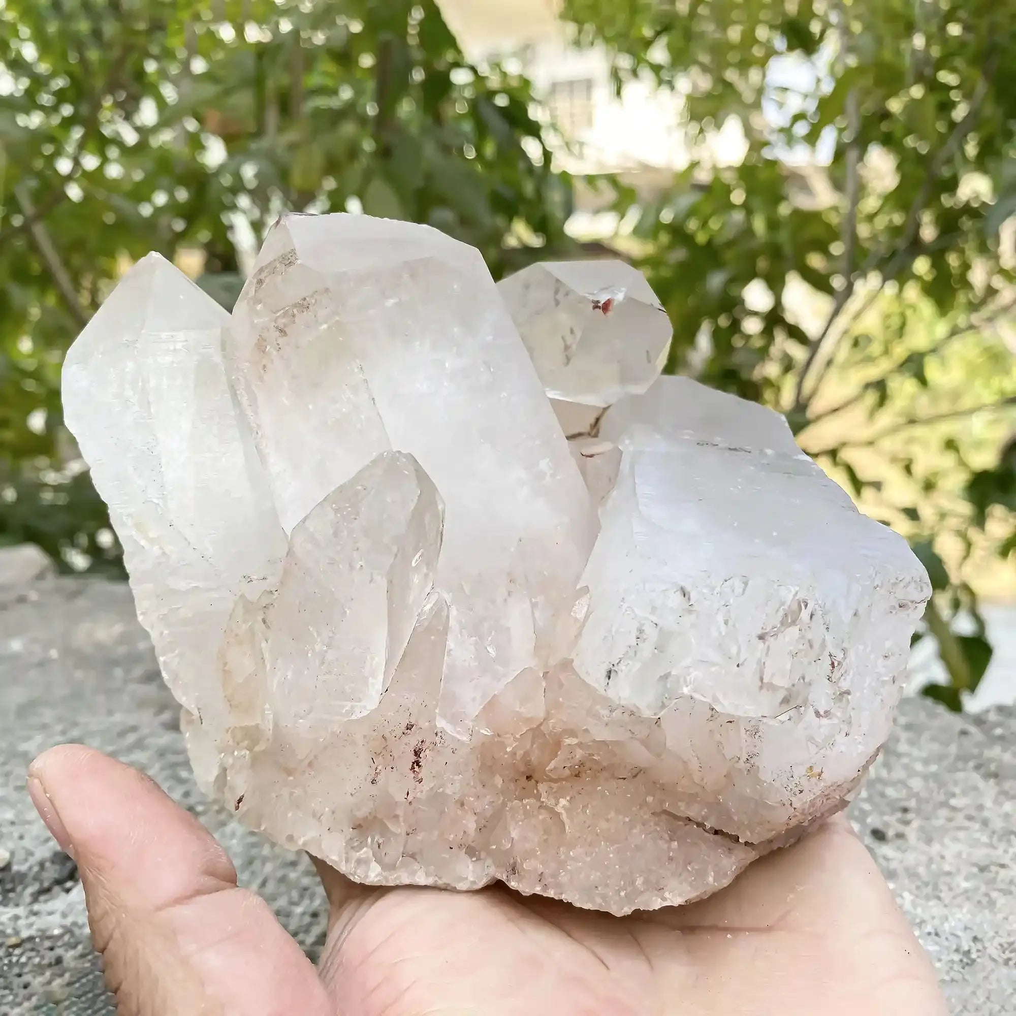 Natural Himalayan Pink Quartz 1580g Himalayan Quartz