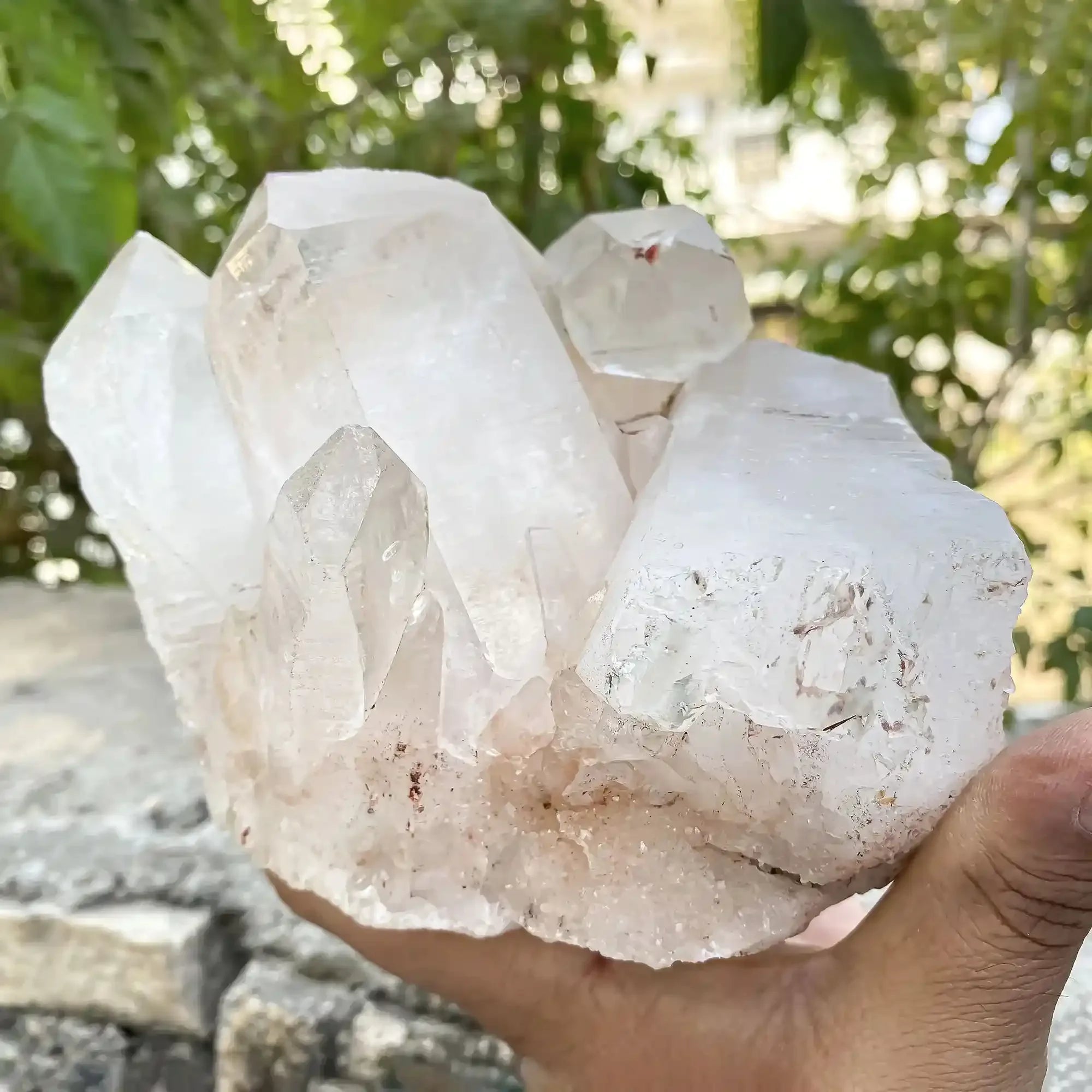 Natural Himalayan Pink Quartz 1580g Himalayan Quartz