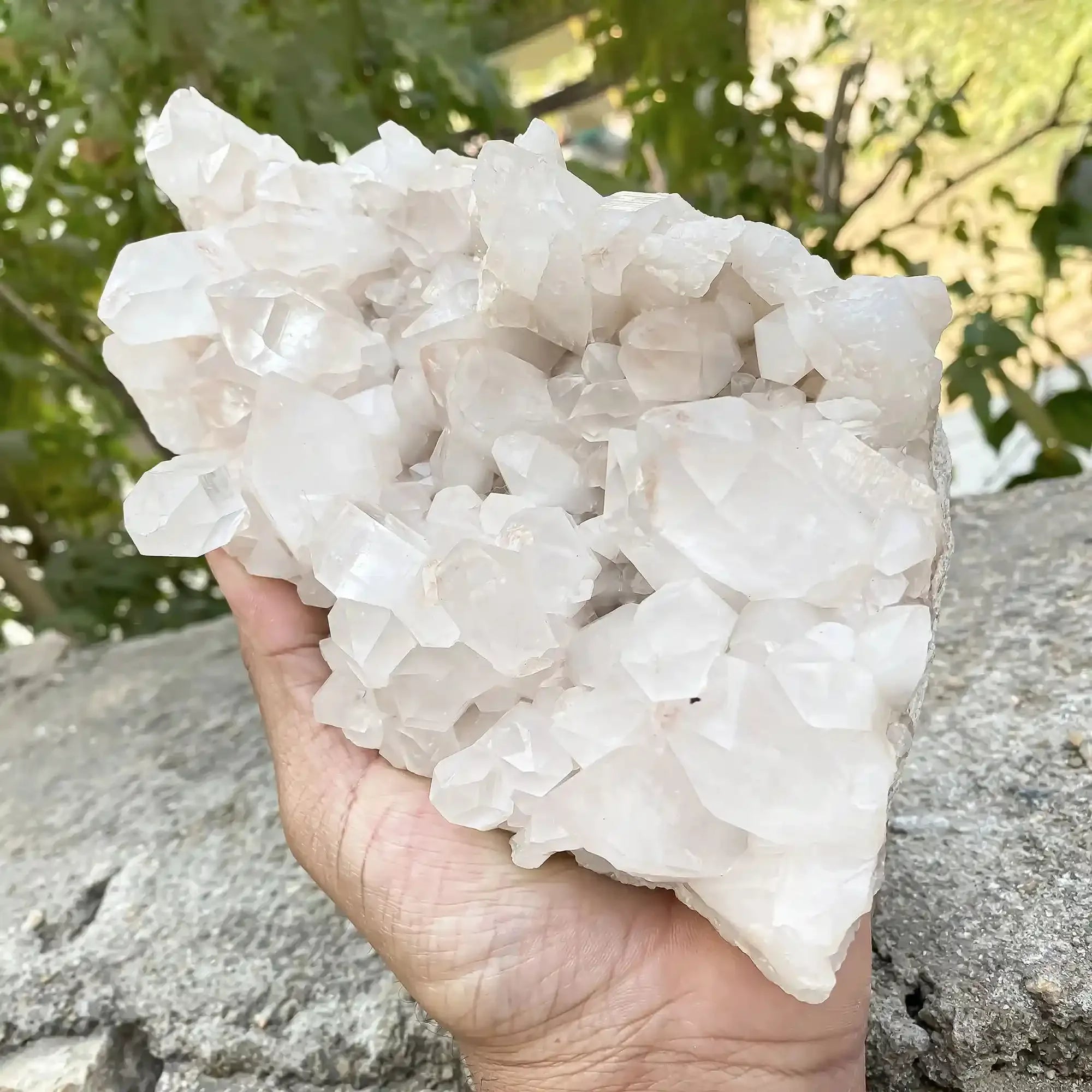 Natural Himalayan Pink Quartz 1420g Himalayan Quartz