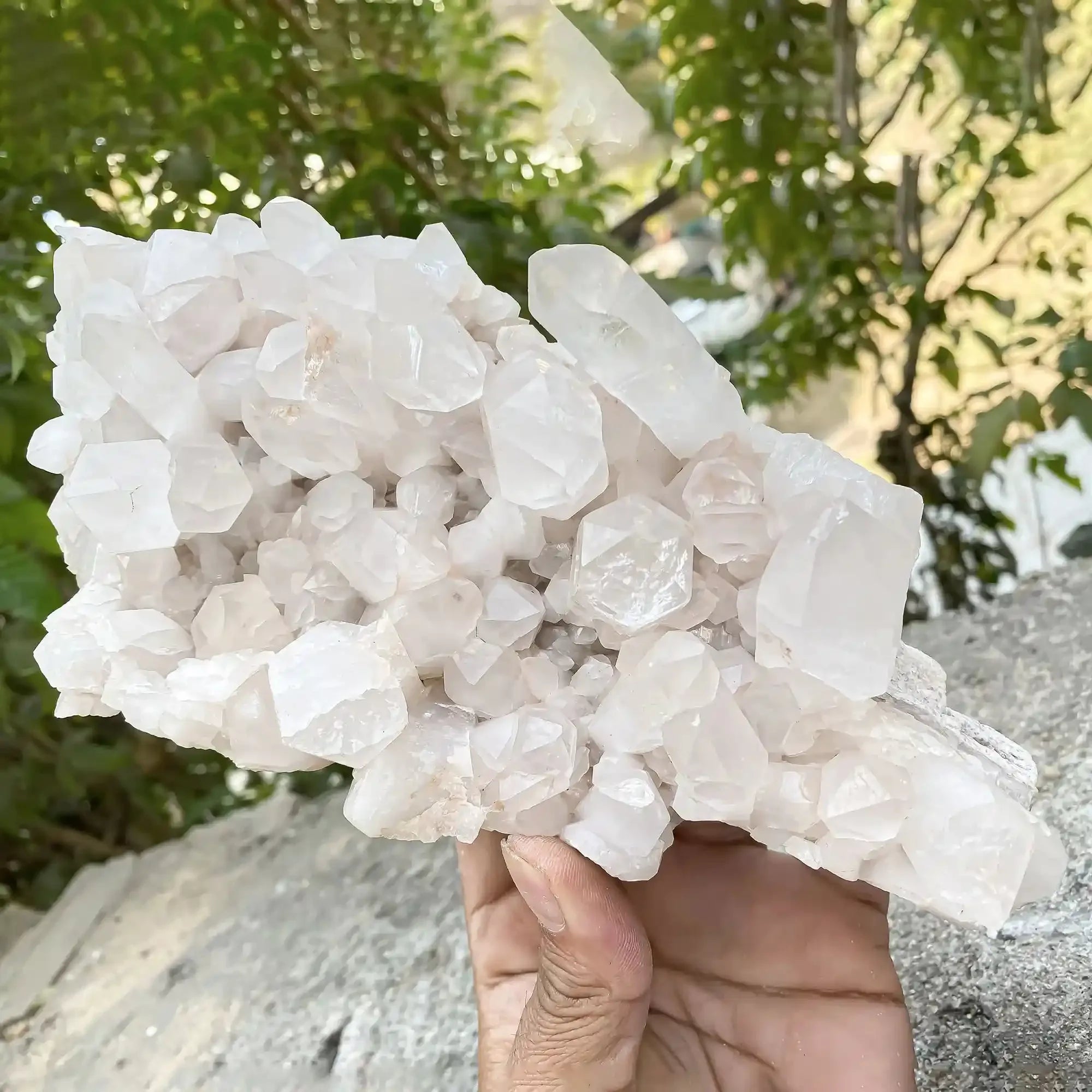 Natural Himalayan Pink Quartz 1420g Himalayan Quartz