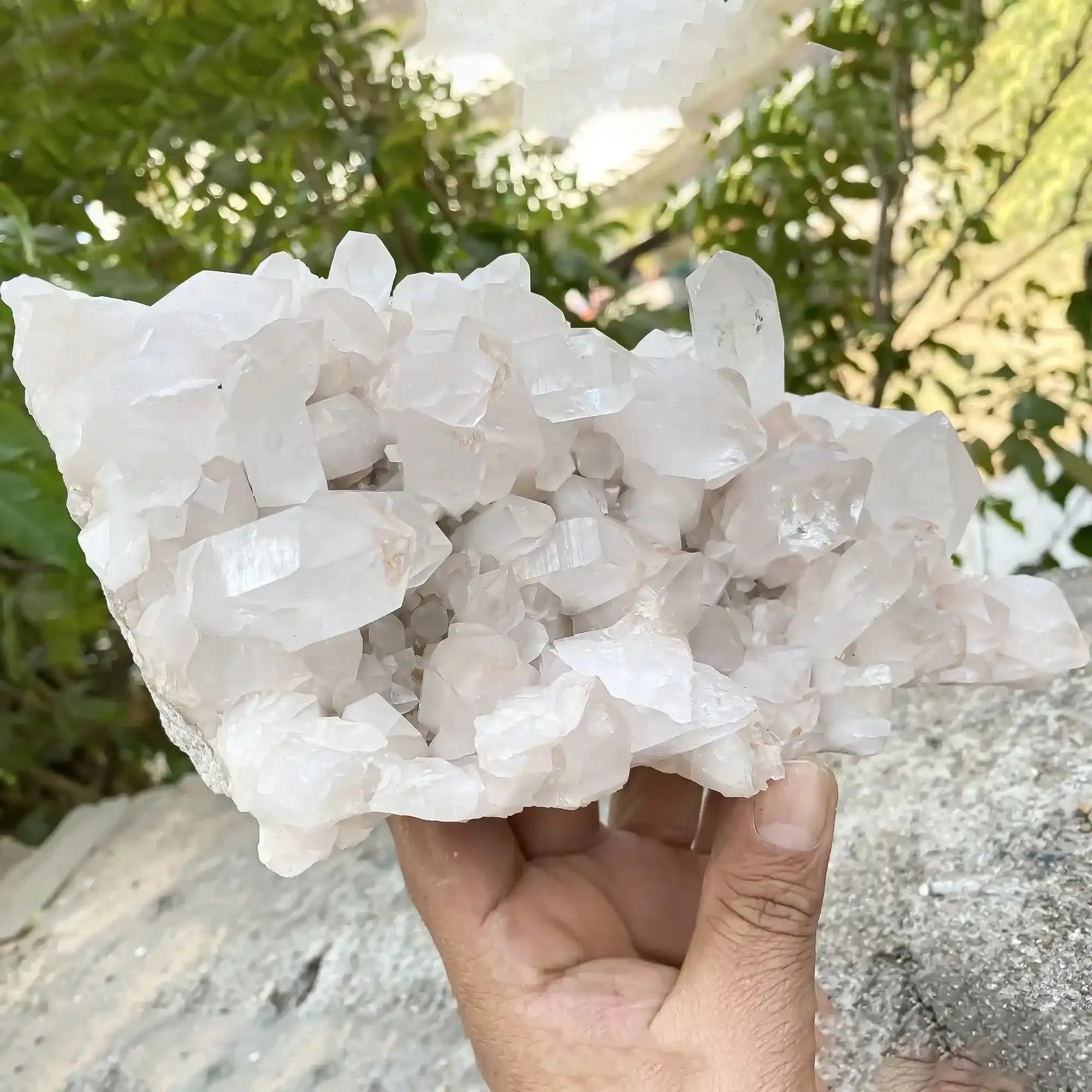 Natural Himalayan Pink Quartz 1420g Himalayan Quartz