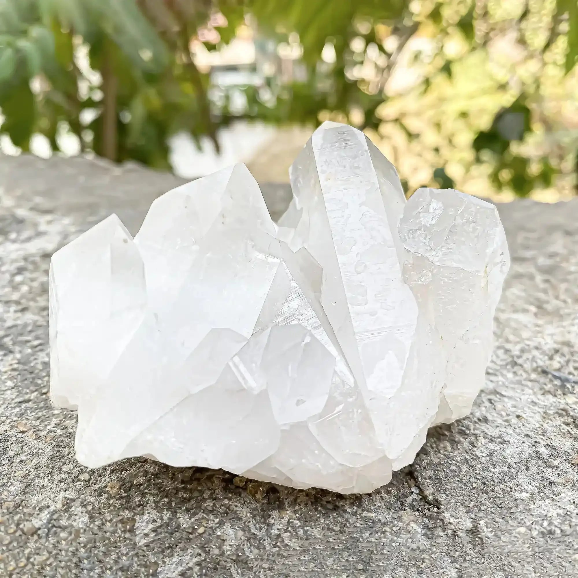 Natural Himalayan White Quartz 335g Himalayan Quartz