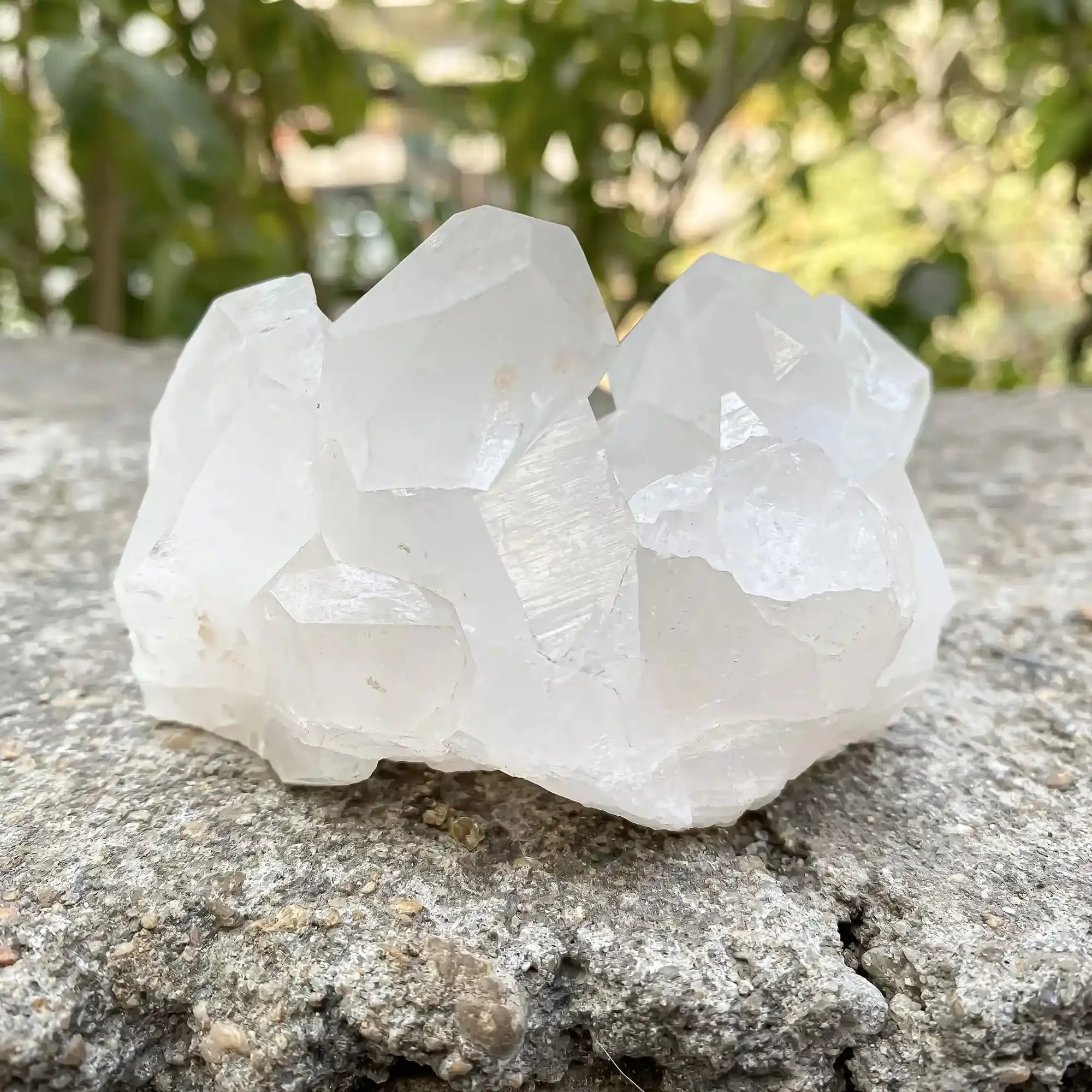Natural Himalayan White Quartz 335g Himalayan Quartz