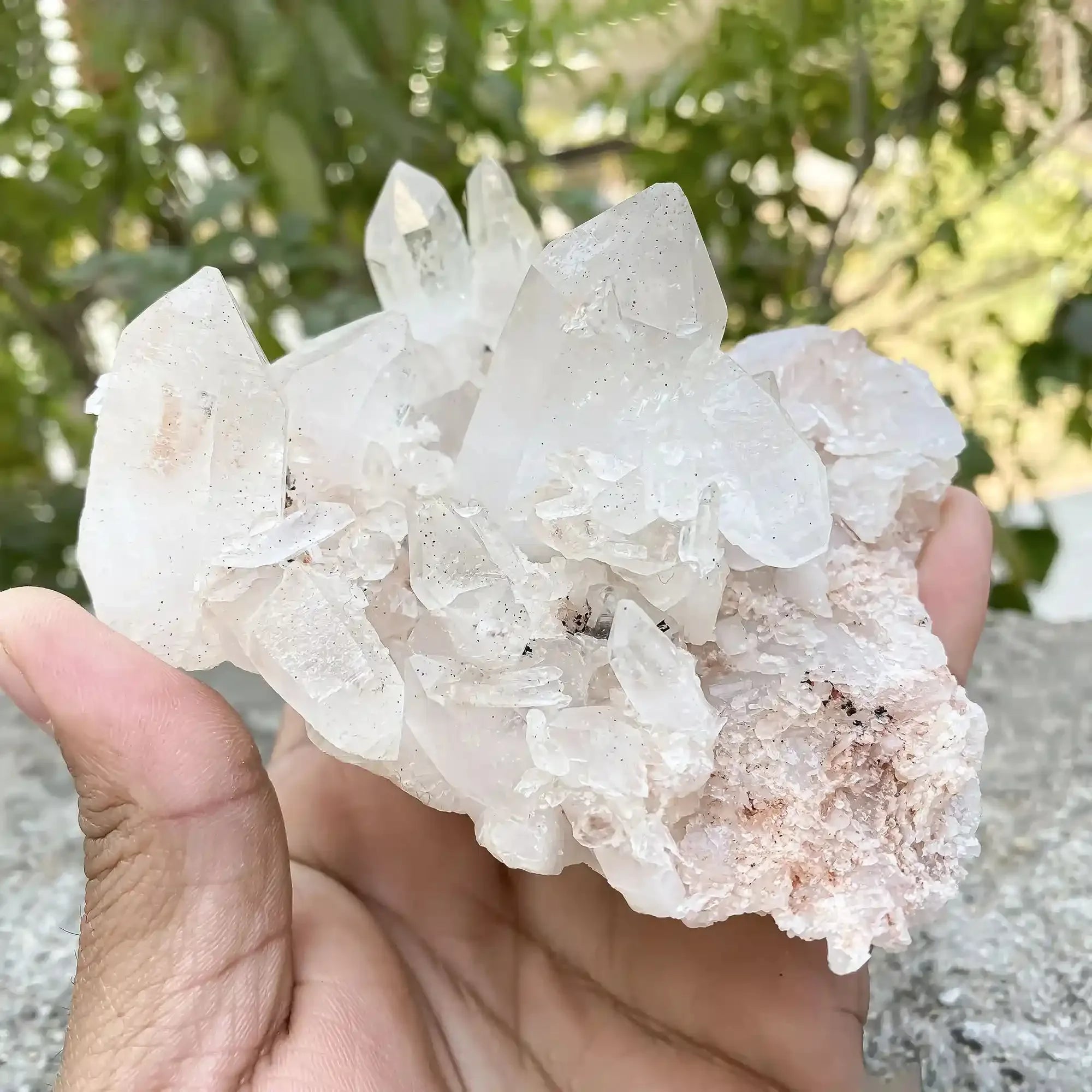 Natural Himalayan Pink Quartz 430g Himalayan Quartz