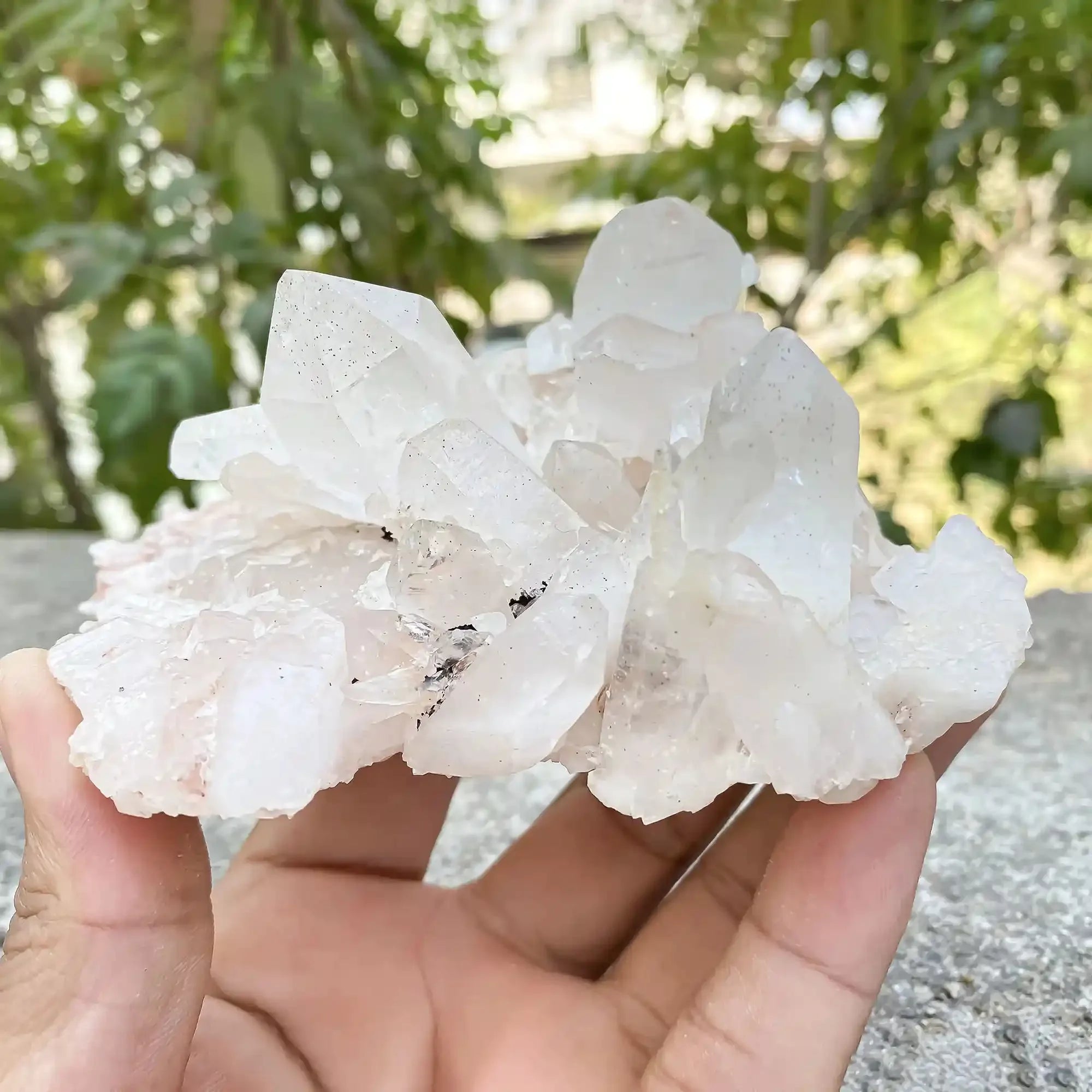 Natural Himalayan Pink Quartz 430g Himalayan Quartz