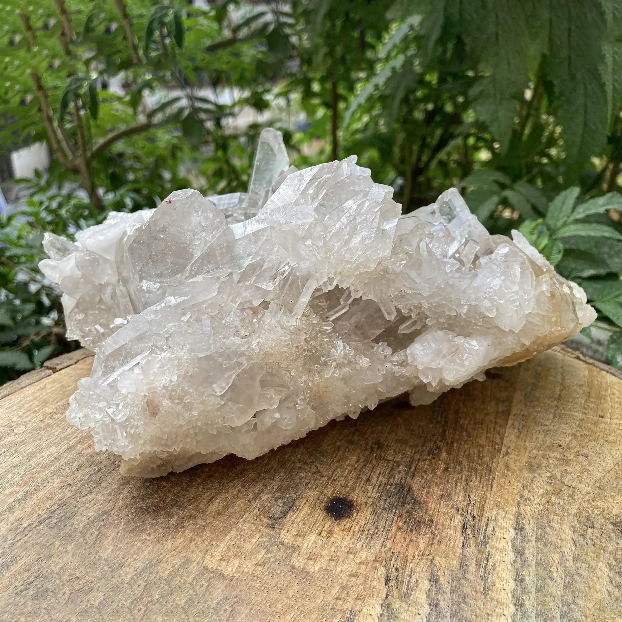 Natural Himalayan White & Pink Quartz Cluster 1815g Himalayan Quartz