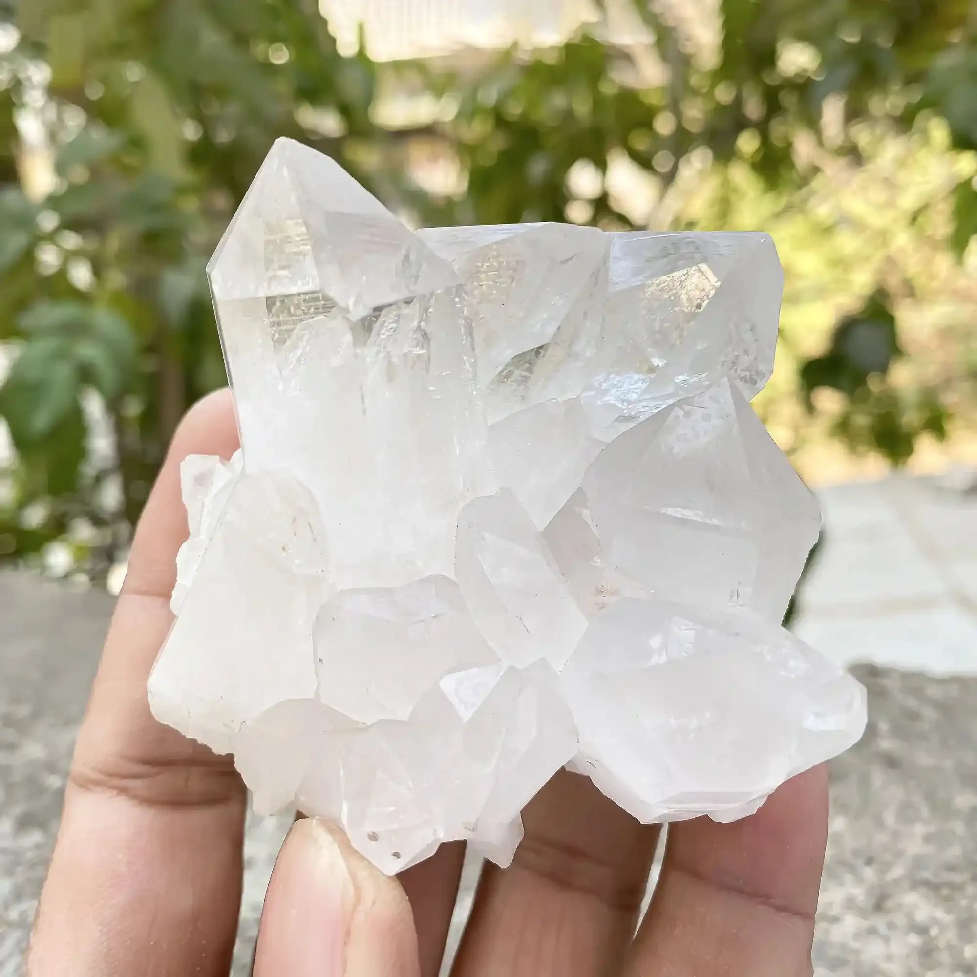 Natural Himalayan White Quartz 190g Himalayan Quartz