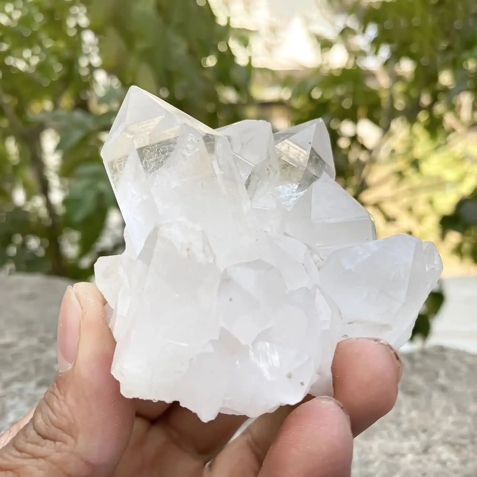 Natural Himalayan White Quartz 190g Himalayan Quartz
