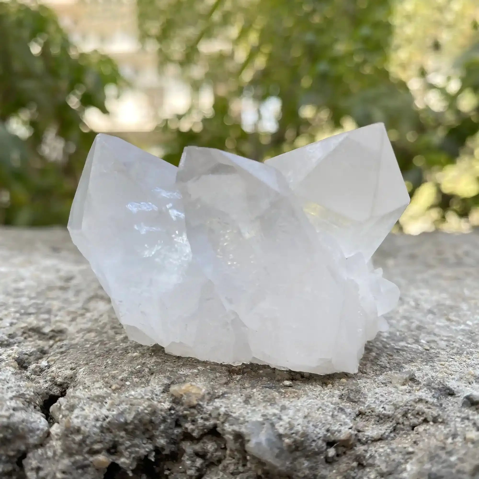 Natural Himalayan White Quartz 190g Himalayan Quartz