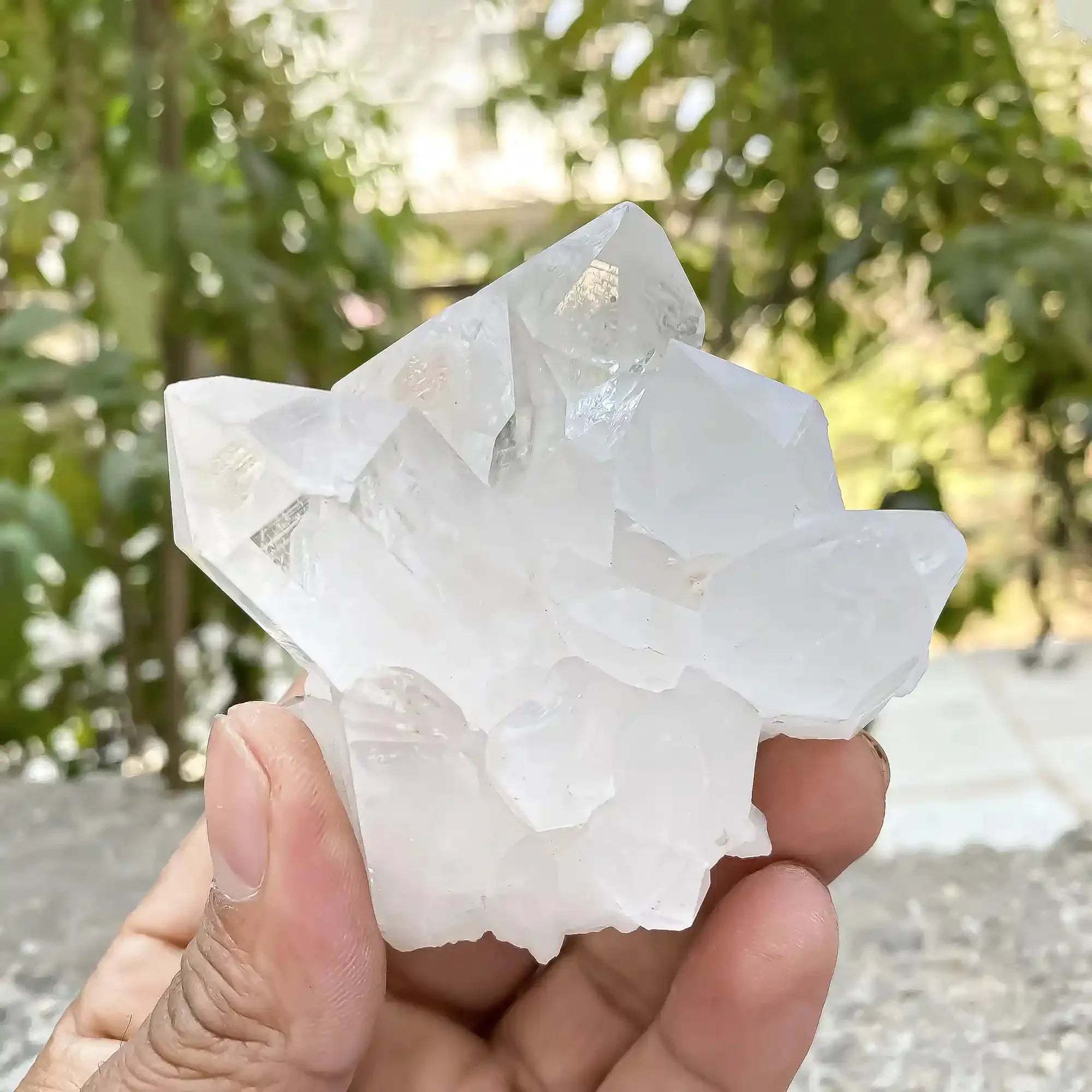 Natural Himalayan White Quartz 190g Himalayan Quartz
