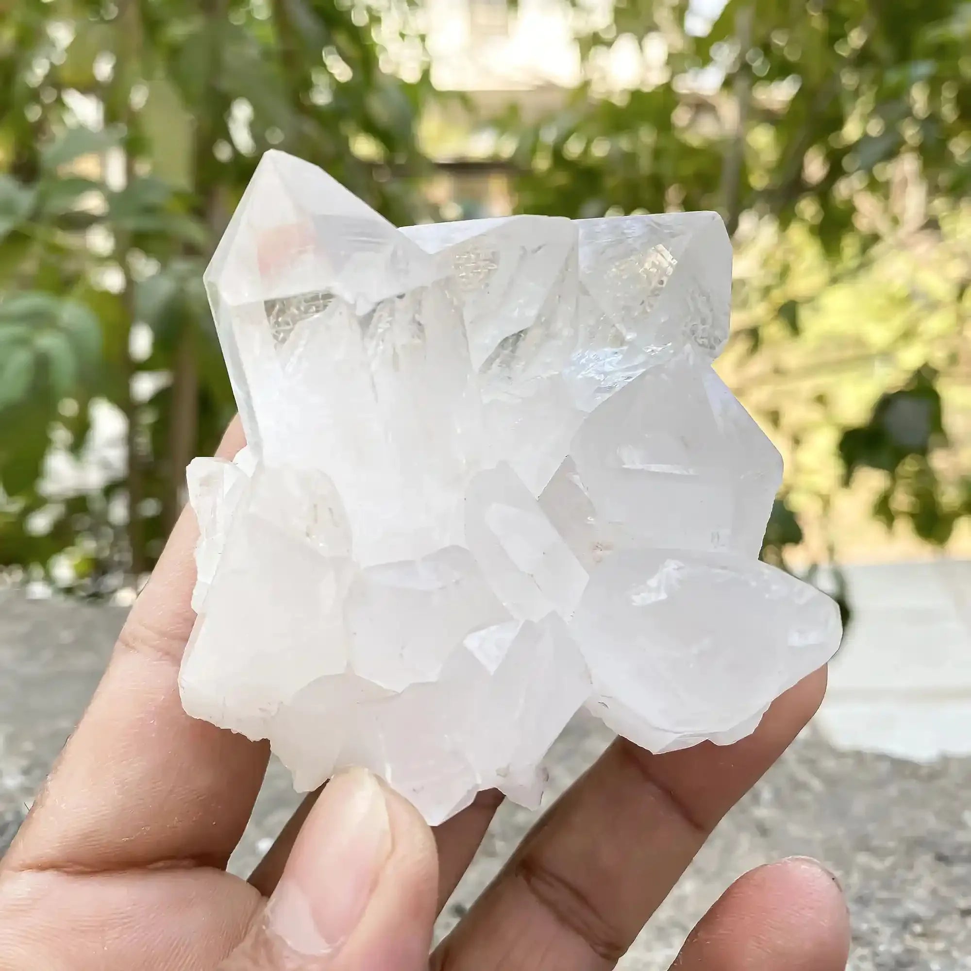 Natural Himalayan White Quartz 190g Himalayan Quartz