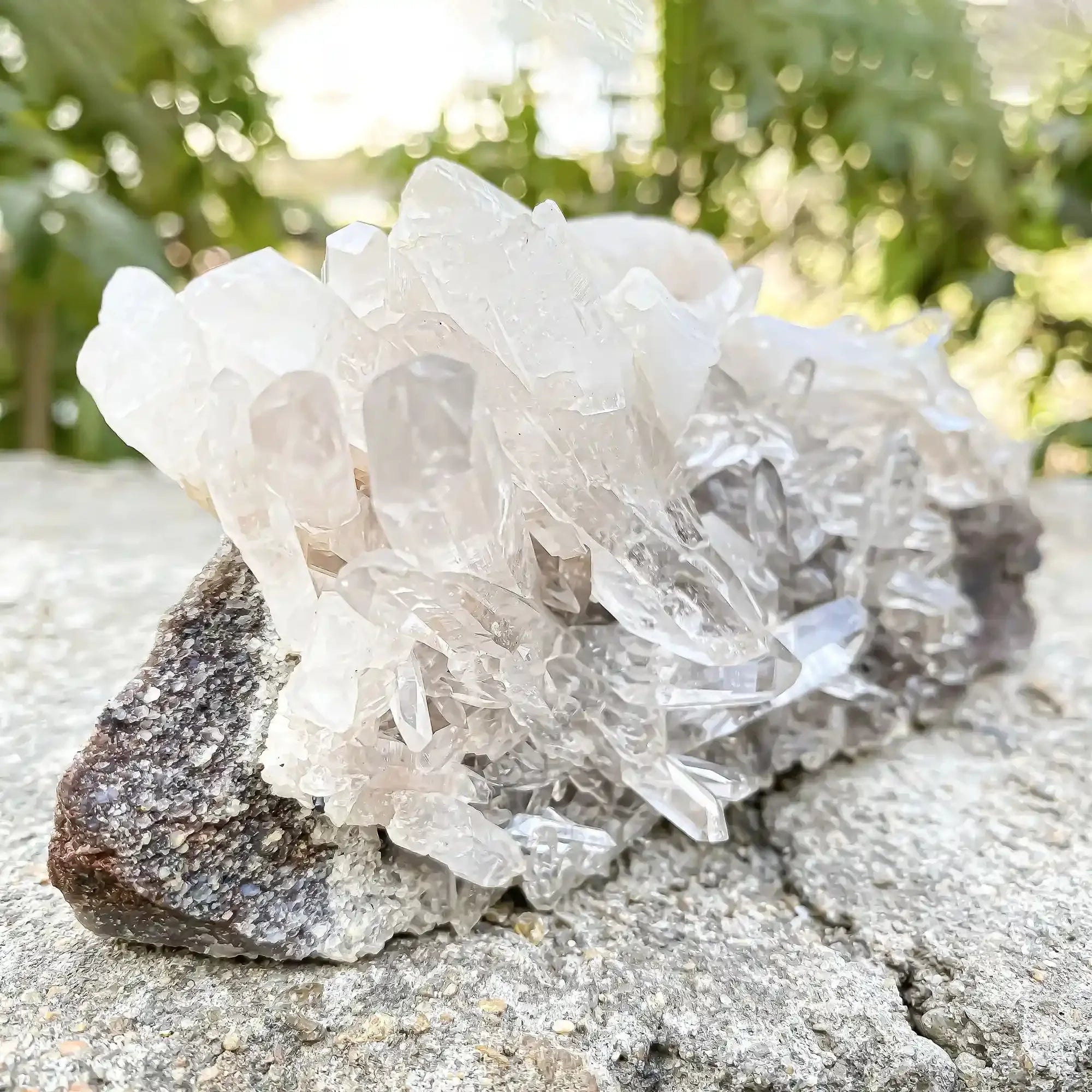 Natural Himalayan White Quartz 440g Himalayan Quartz