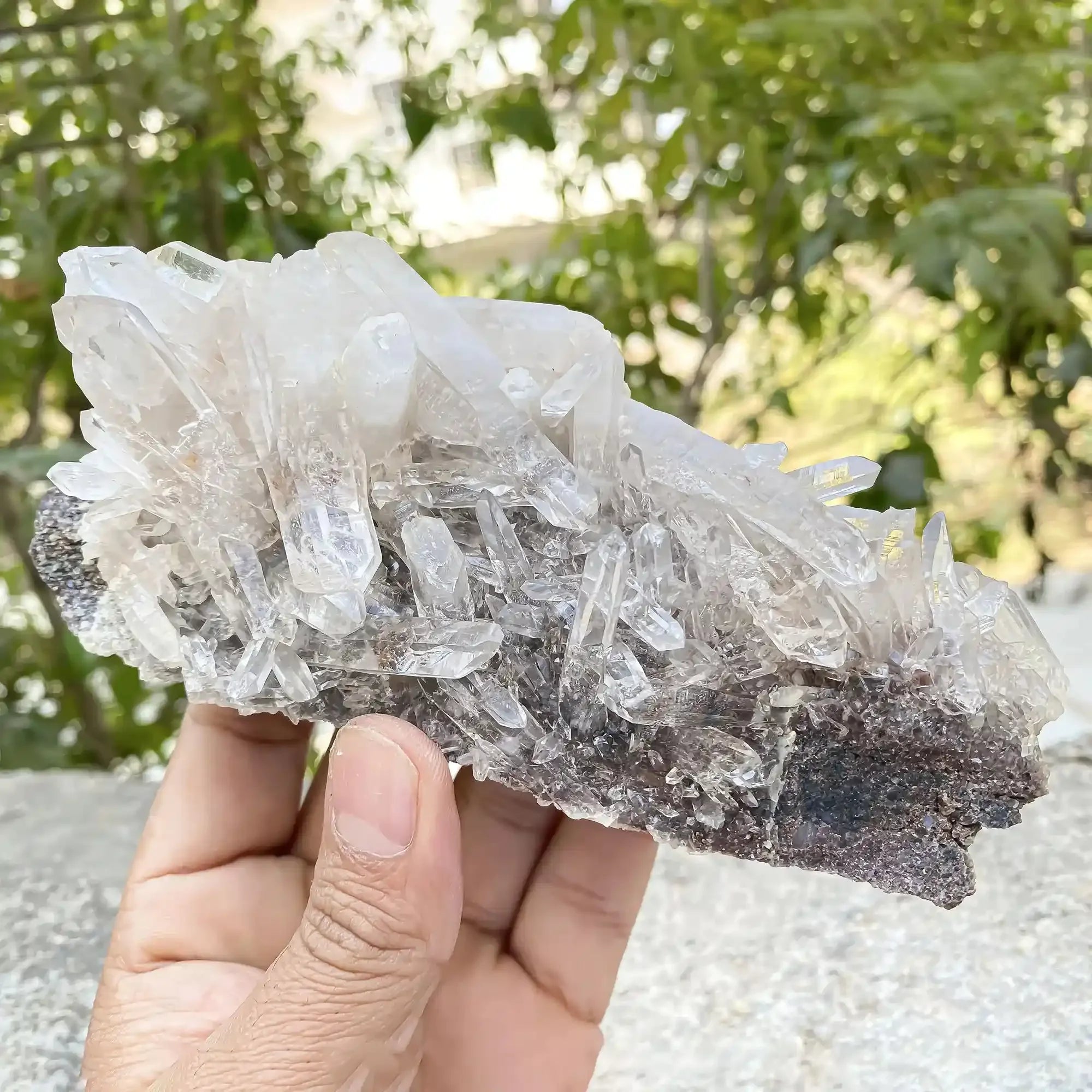 Natural Himalayan White Quartz 440g Himalayan Quartz