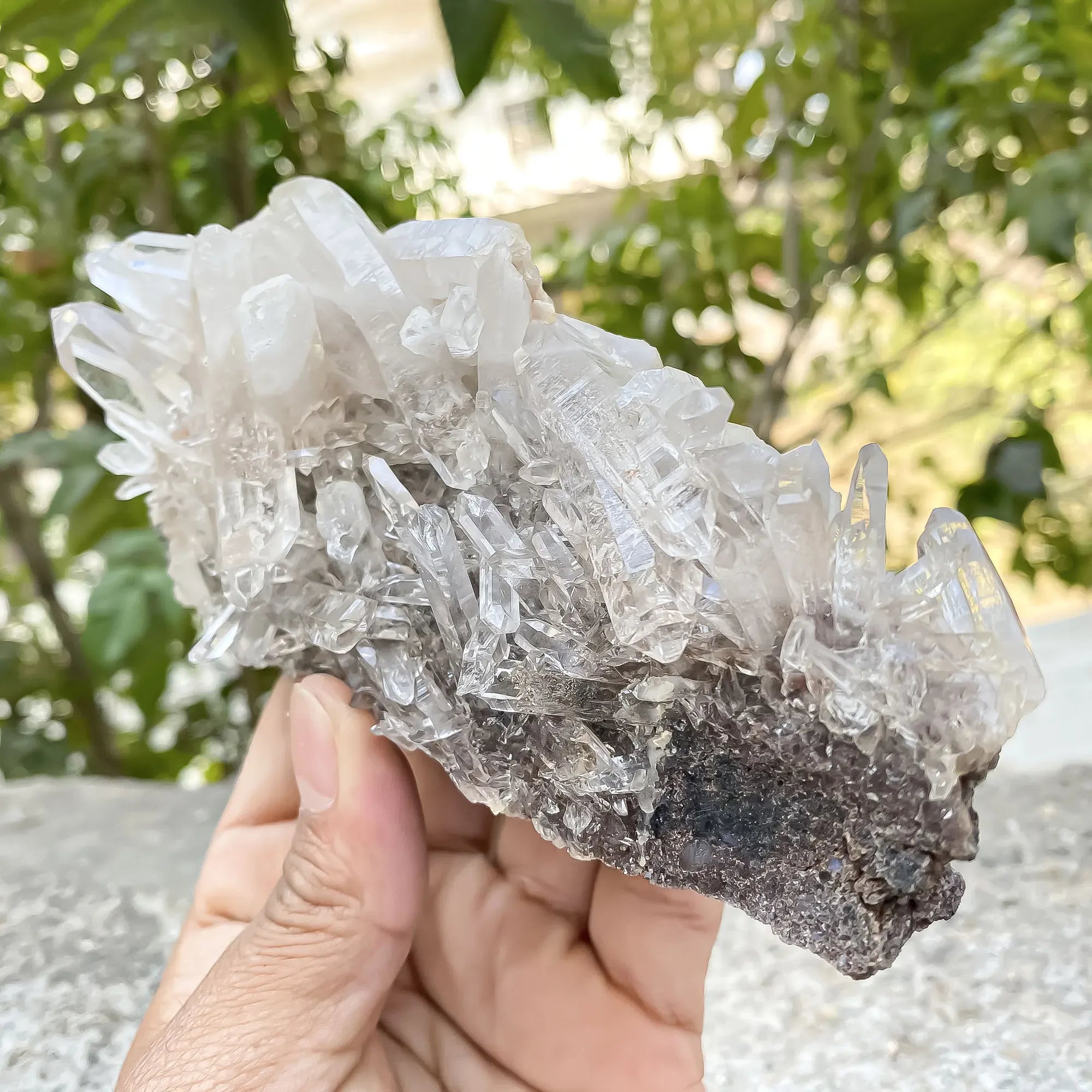 Natural Himalayan White Quartz 440g Himalayan Quartz