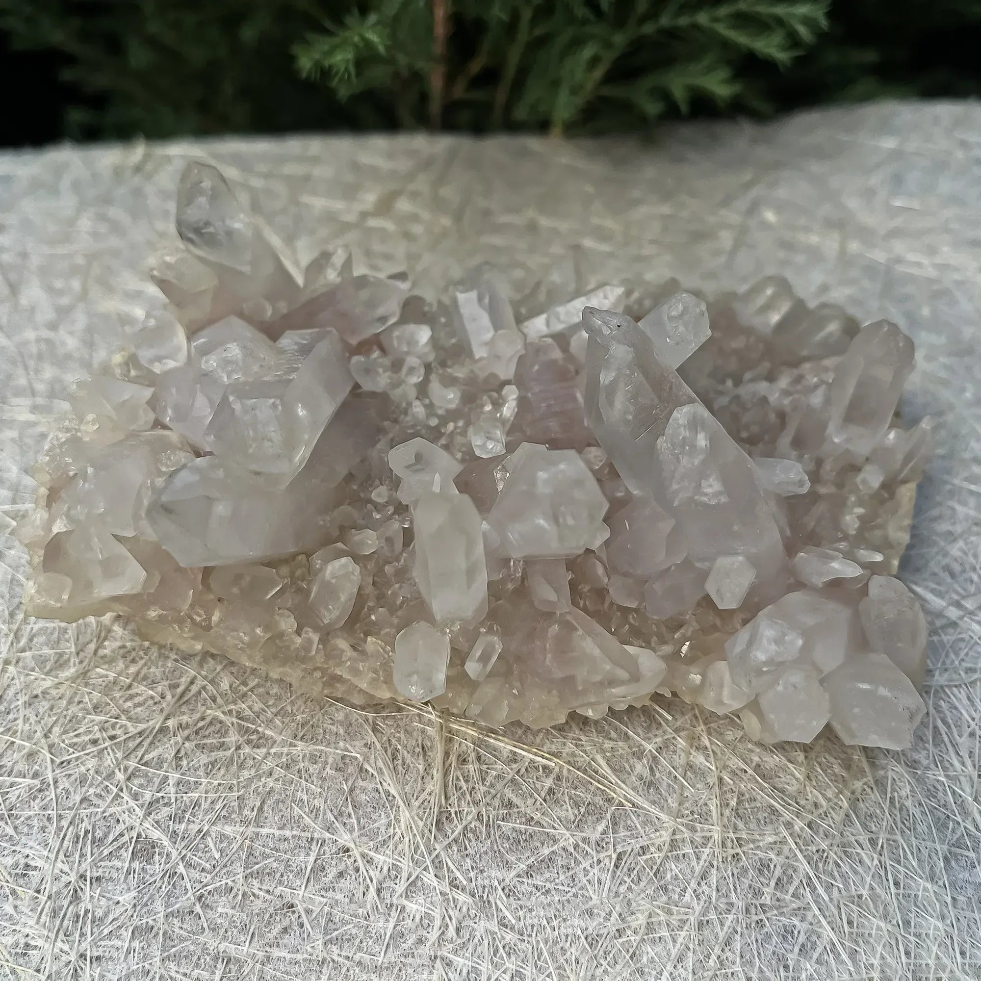 Natural Himalayan Pink Quartz Cluster 290g Healing Crystal Himalayan Quartz