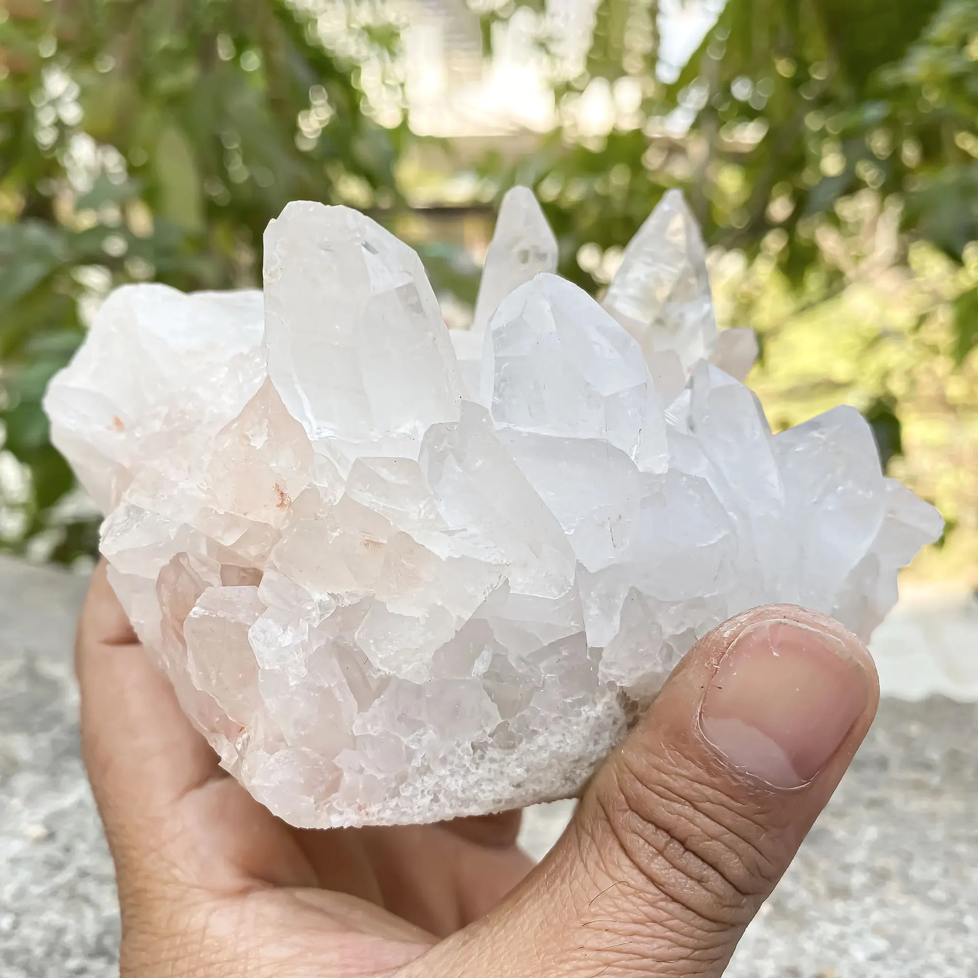Natural Himalayan Pink Quartz 610g Himalayan Quartz