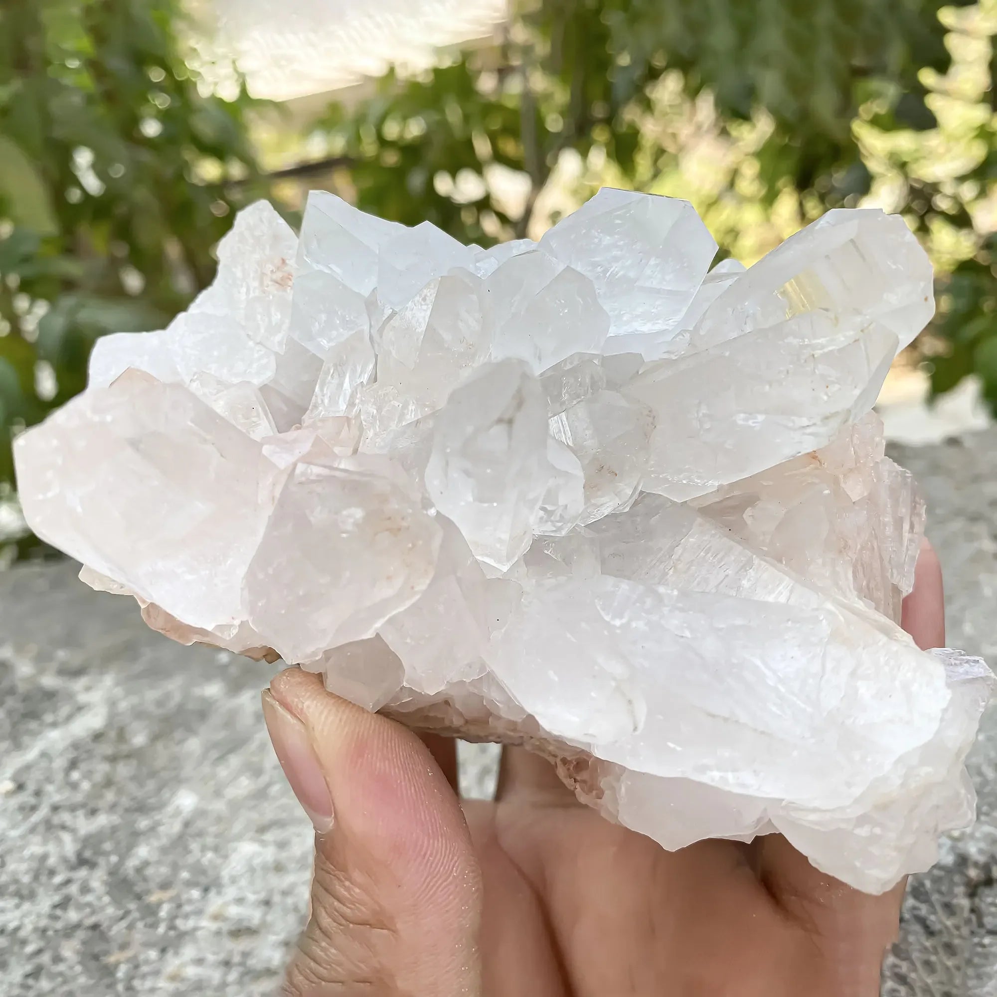 Natural Himalayan Pink Quartz 610g Himalayan Quartz