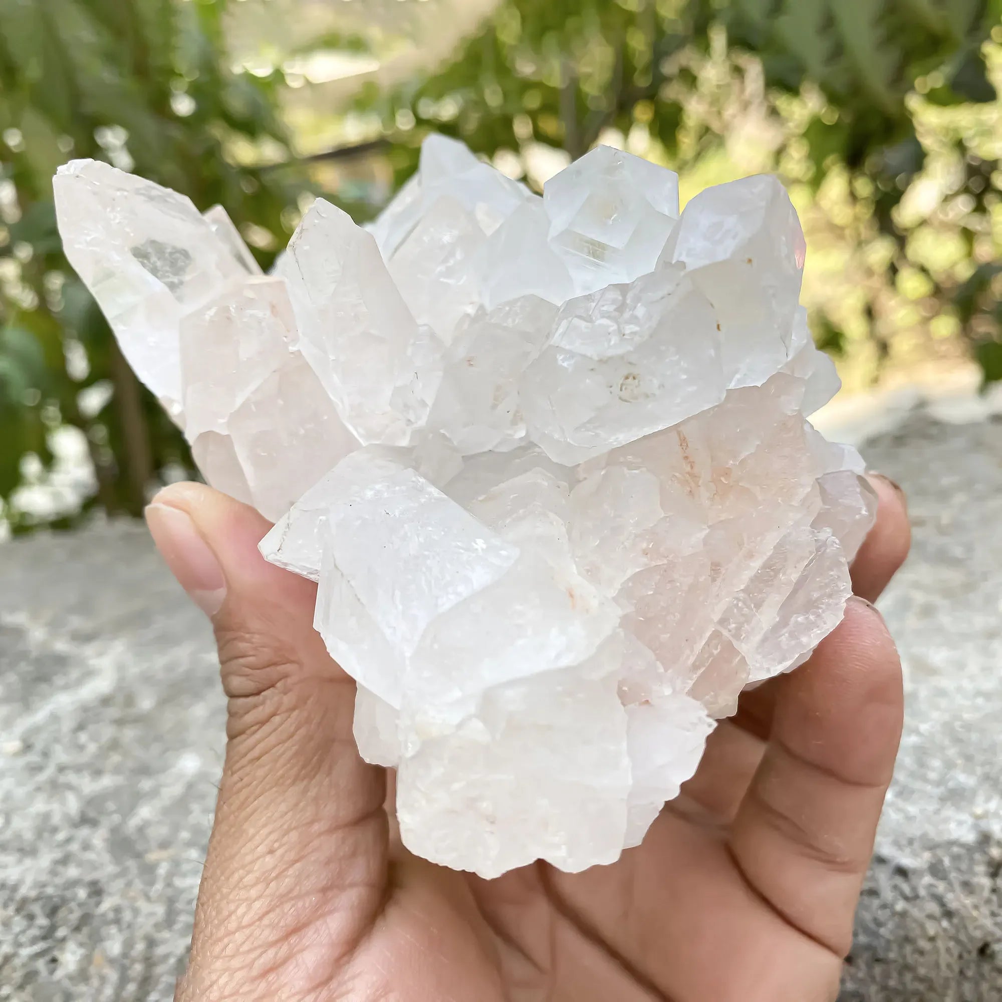 Natural Himalayan Pink Quartz 610g Himalayan Quartz