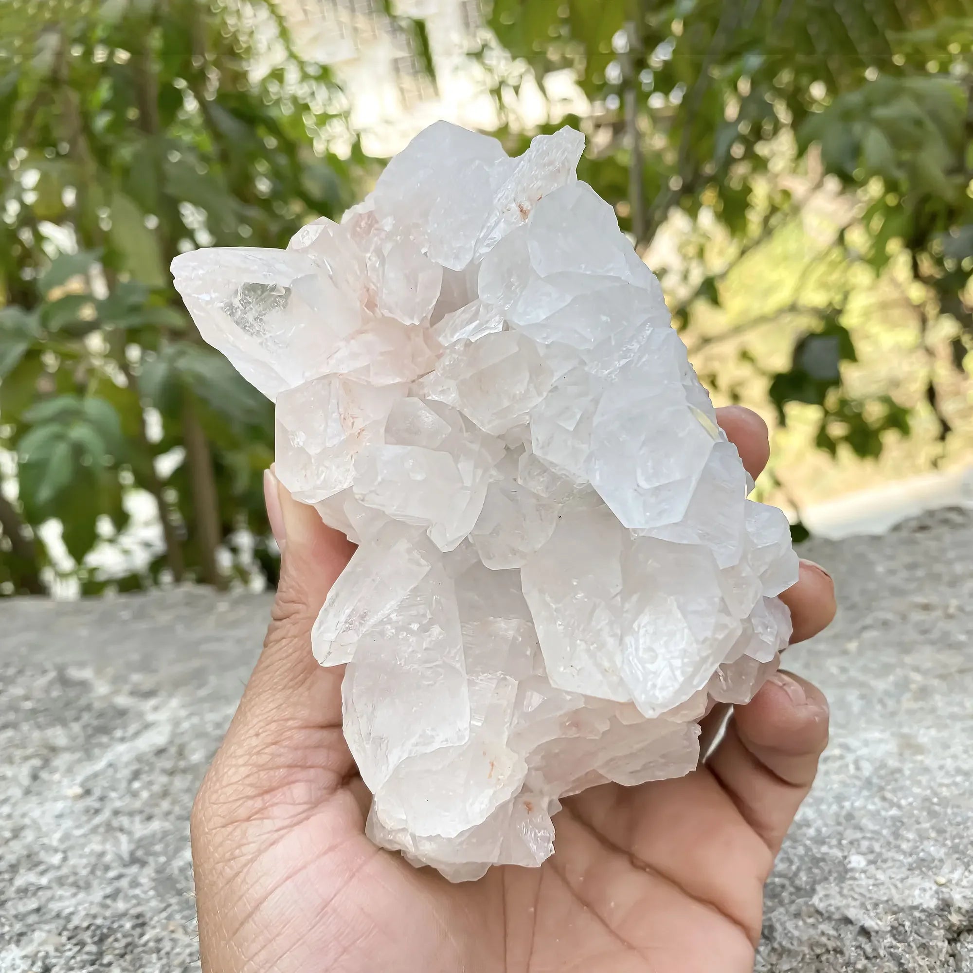 Natural Himalayan Pink Quartz 610g Himalayan Quartz