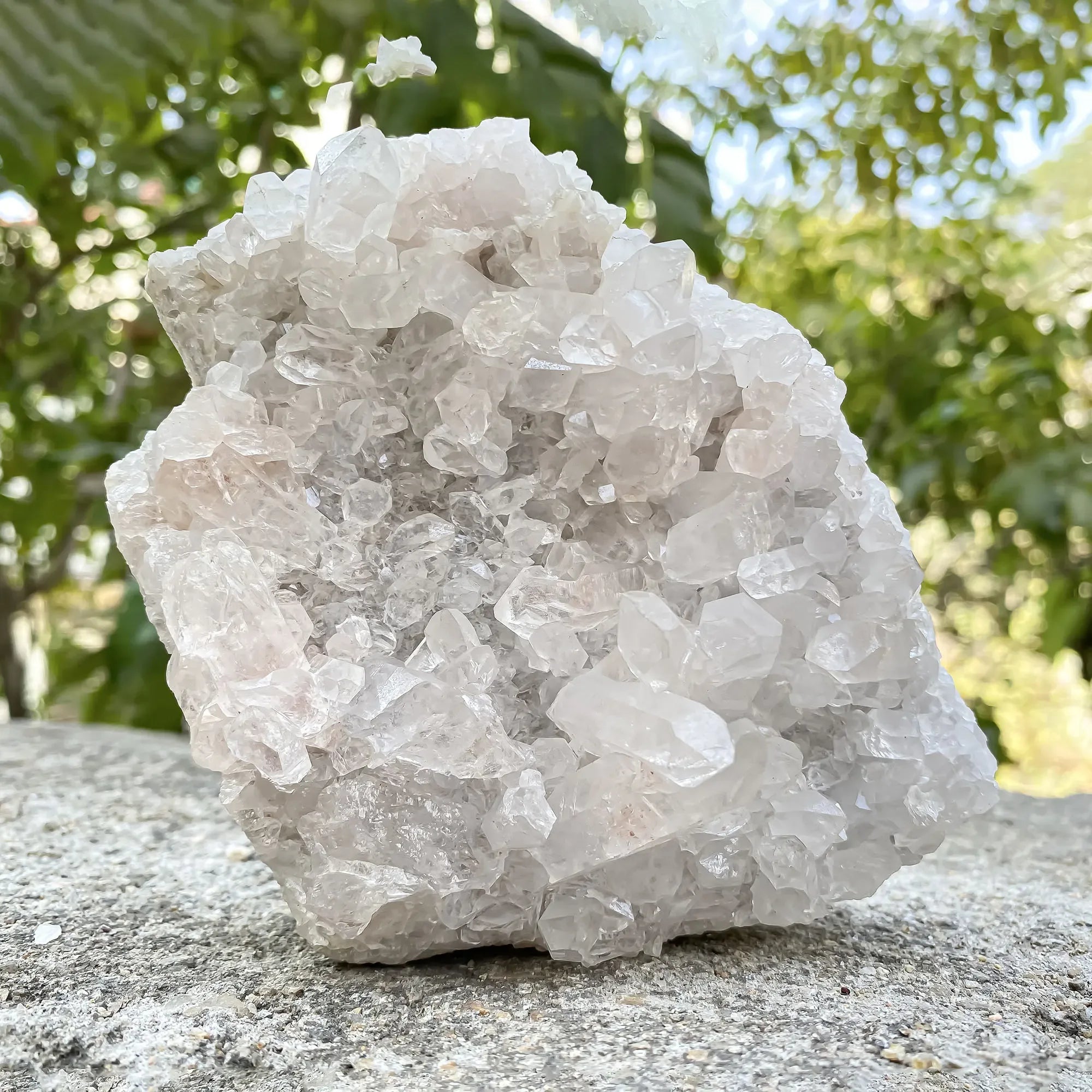 Natural Himalayan White Quartz 575g Himalayan Quartz