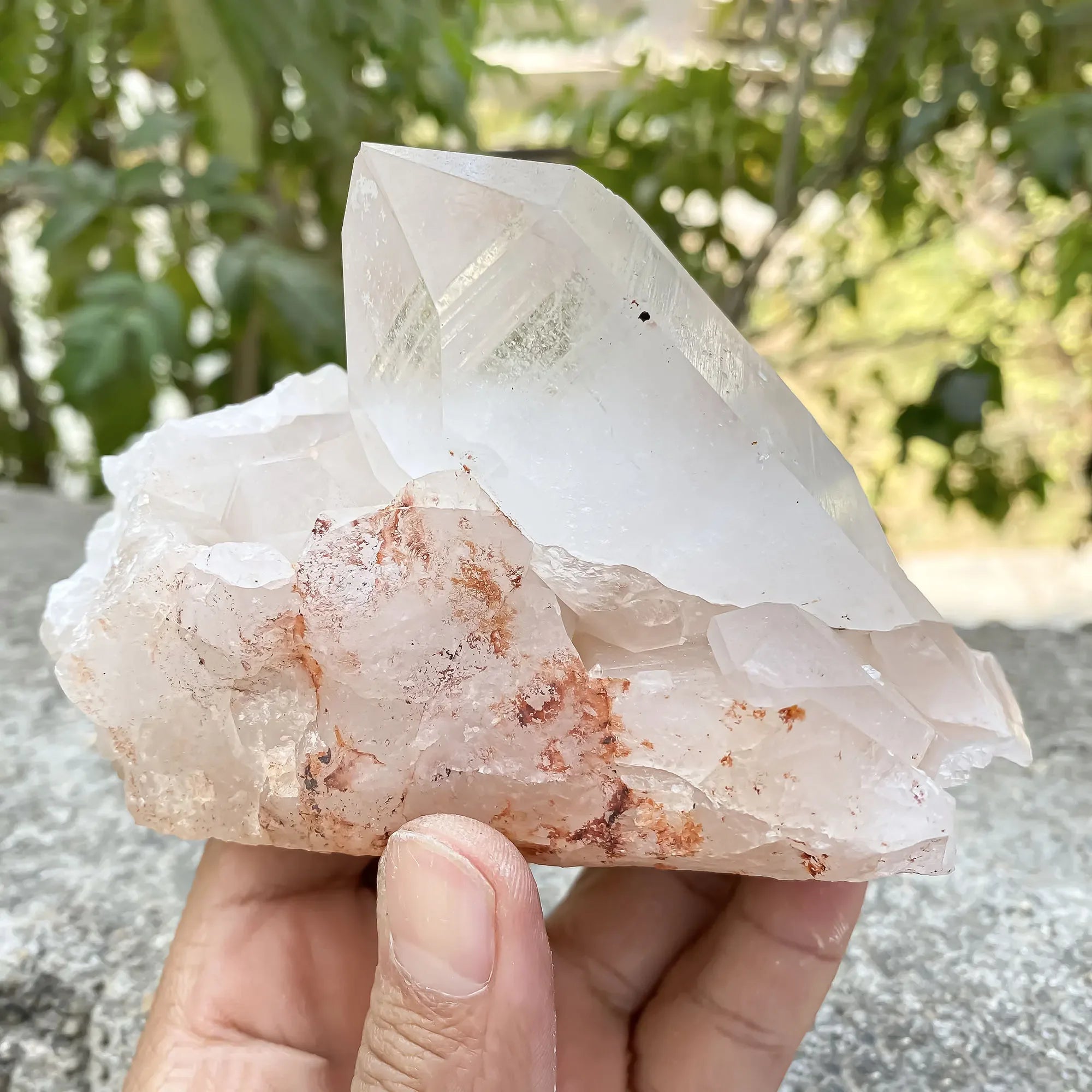Natural Himalayan Pink Quartz 610g Himalayan Quartz
