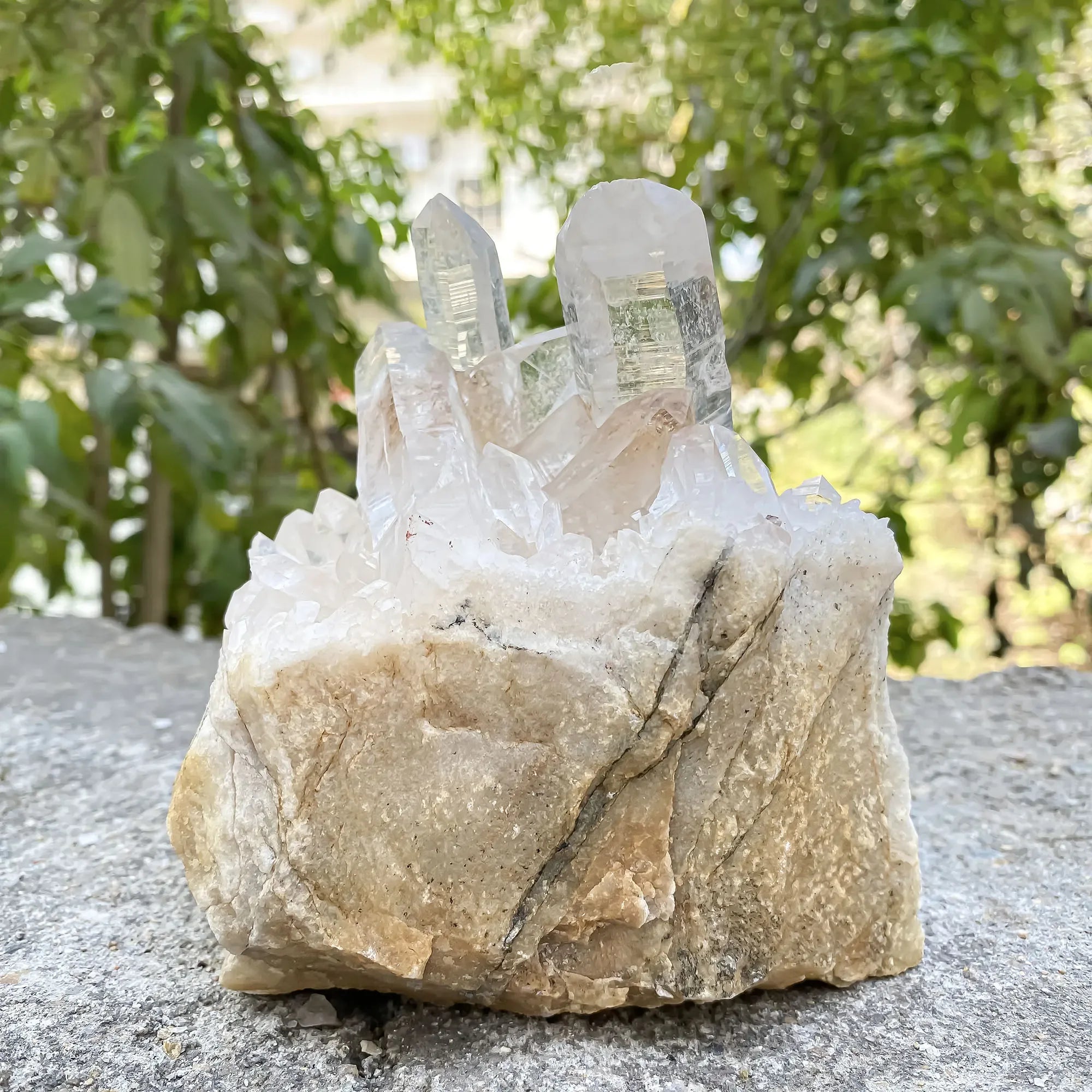 Natural Himalayan White Quartz 1580g Himalayan Quartz