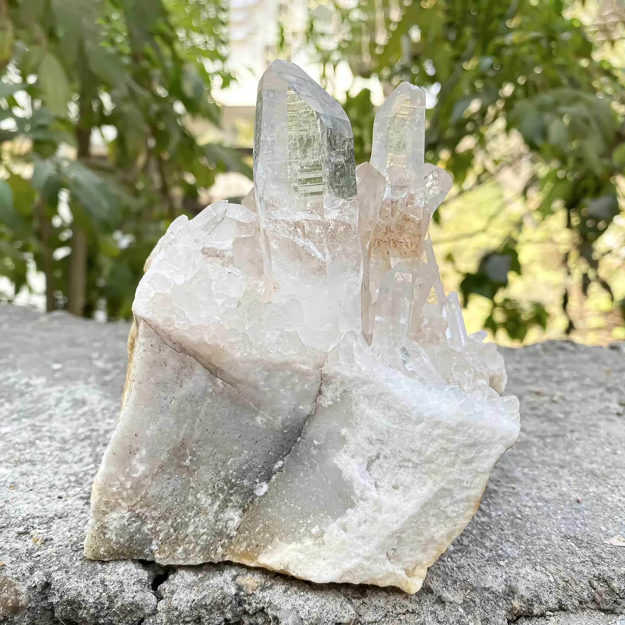 Natural Himalayan White Quartz 1580g Himalayan Quartz