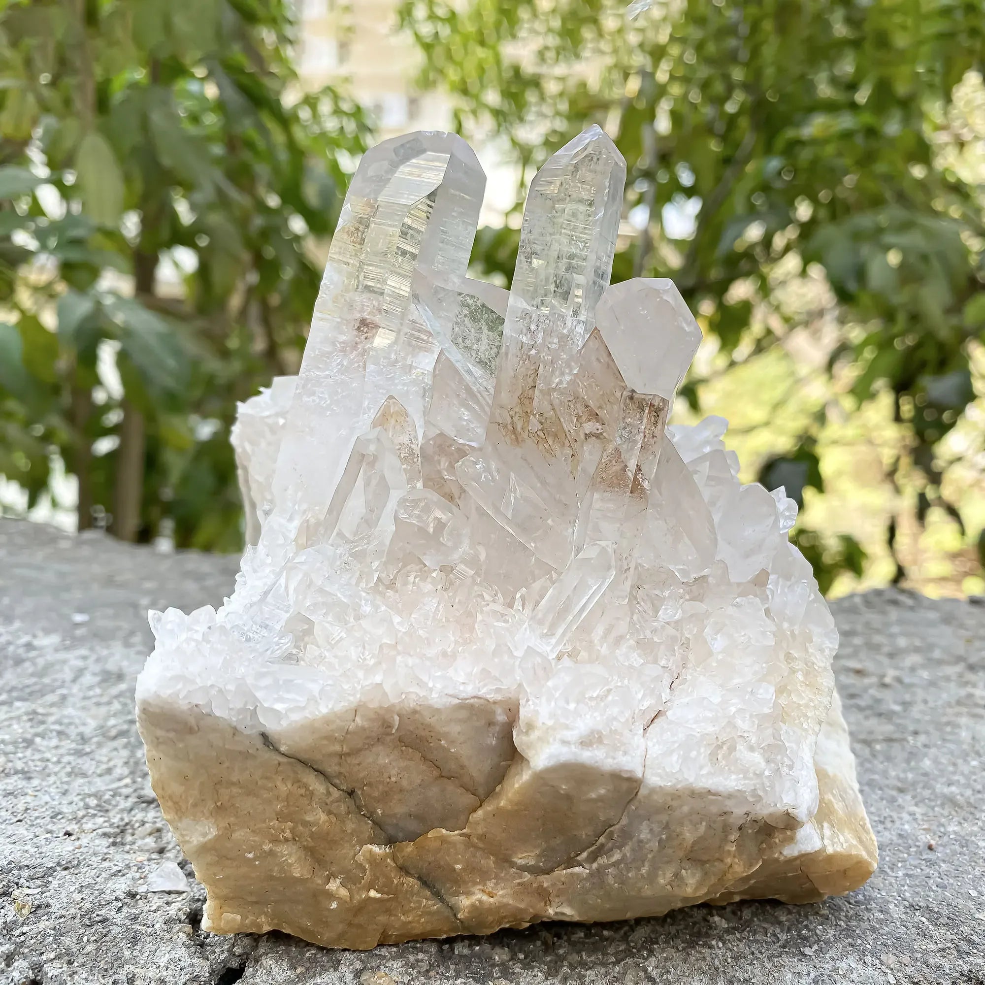 Natural Himalayan White Quartz 1580g Himalayan Quartz