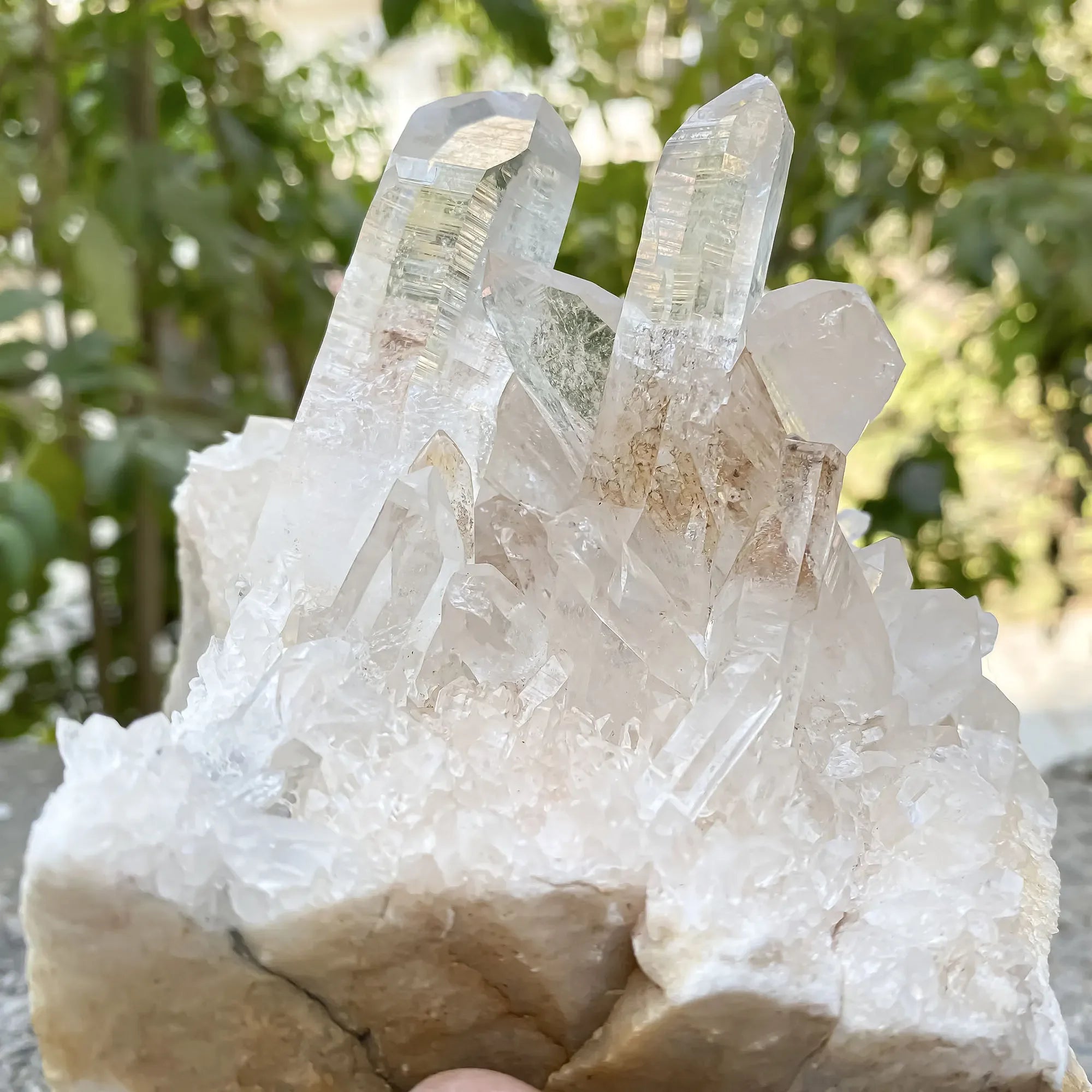 Natural Himalayan White Quartz 1580g Himalayan Quartz