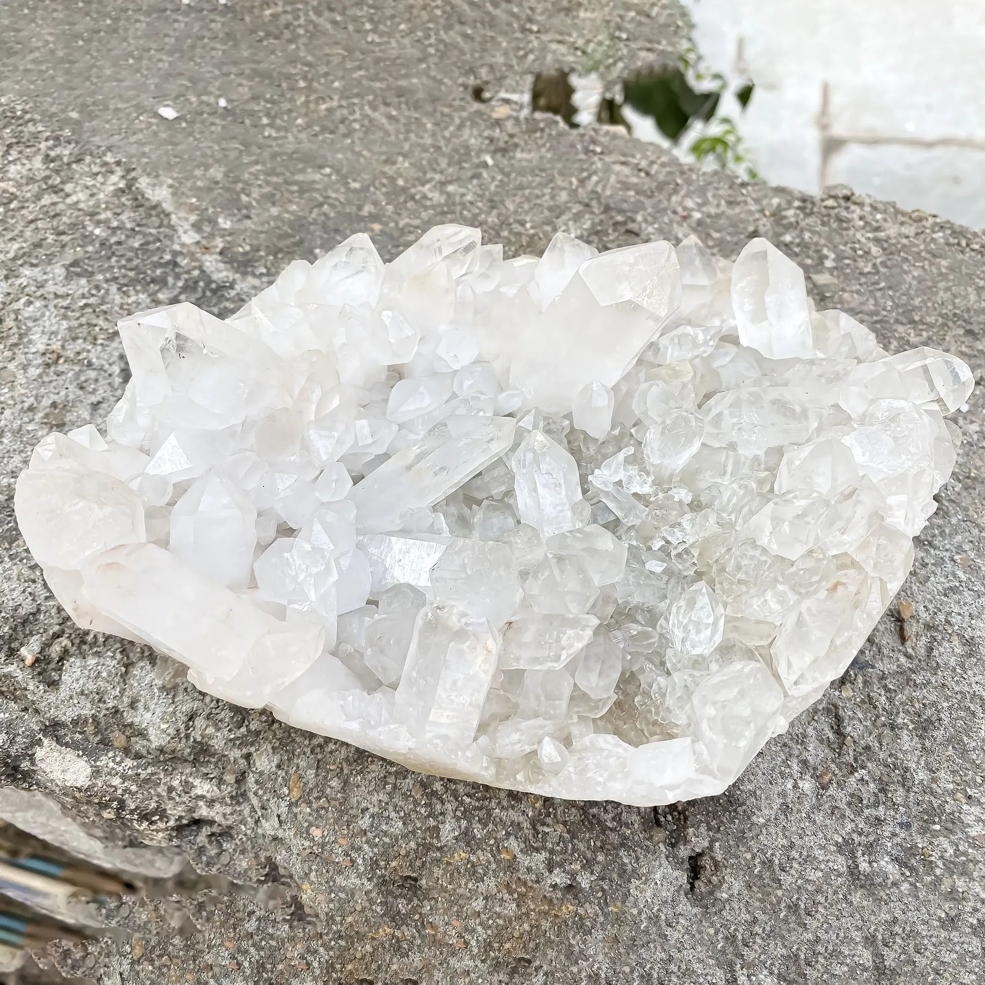Natural Himalayan White Quartz 1435g Himalayan Quartz