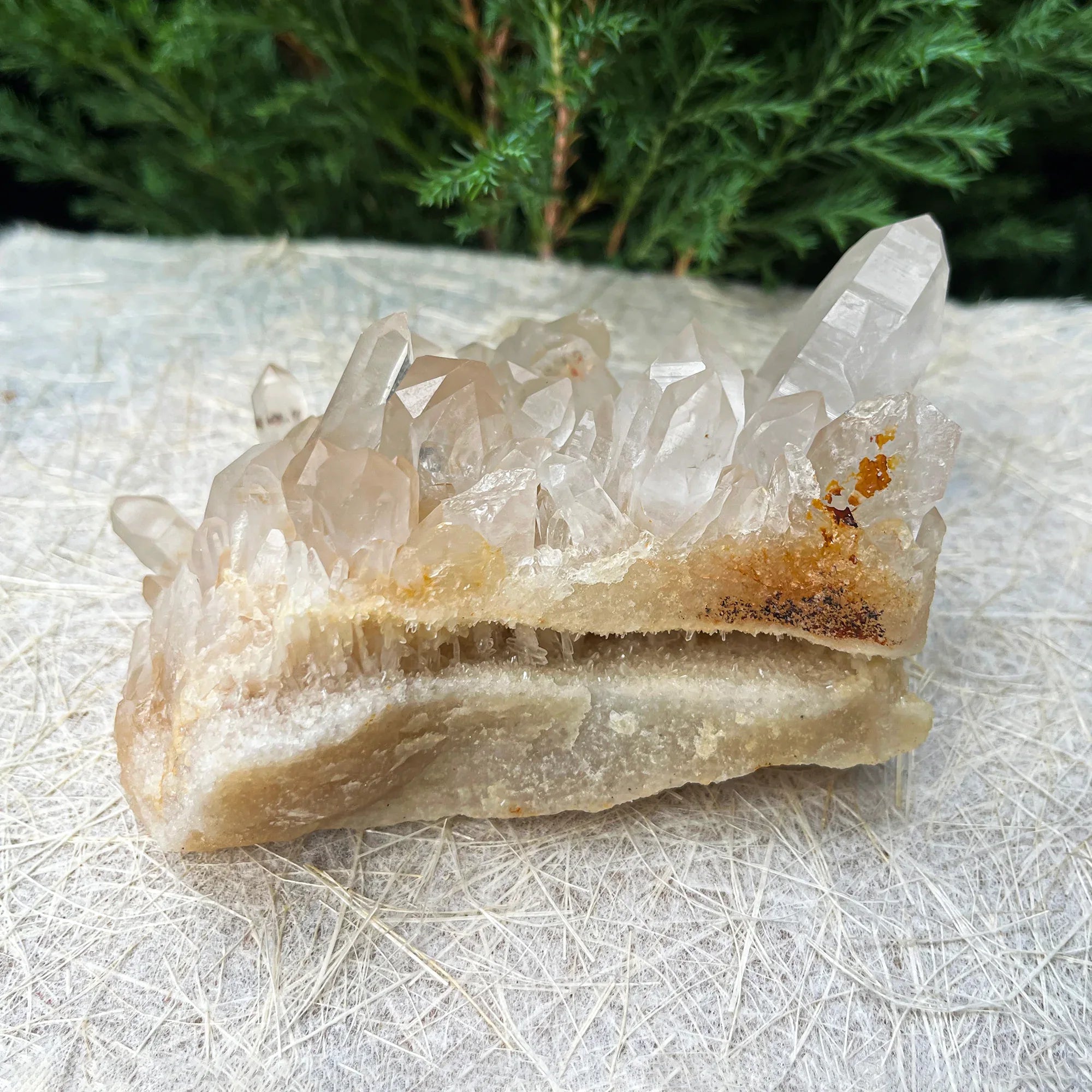 Natural Himalayan Yellow Quartz Cluster 280g Healing Crystal - Himalya Quartz