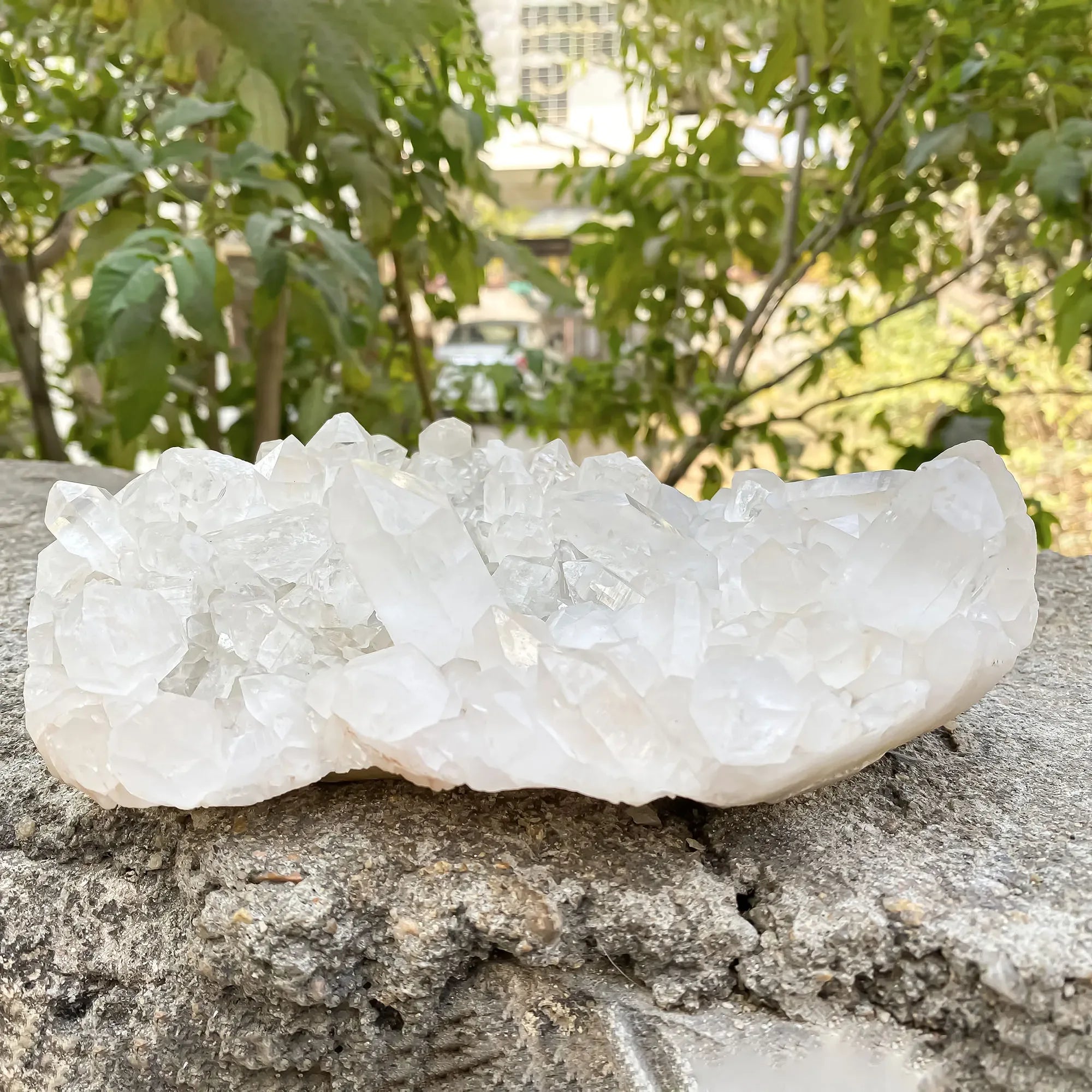 Natural Himalayan White Quartz 1435g Himalayan Quartz
