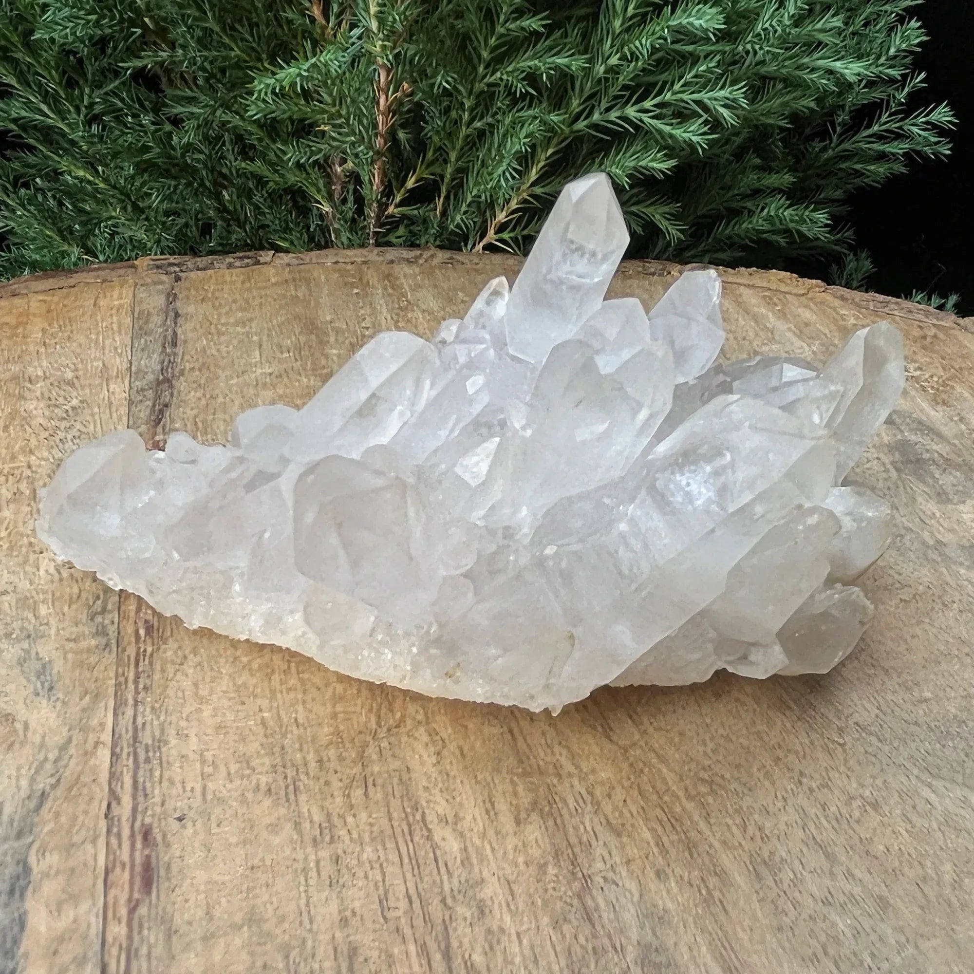 Natural Himalayan White Quartz Cluster 205g – Healing Crystal Himalayan Quartz