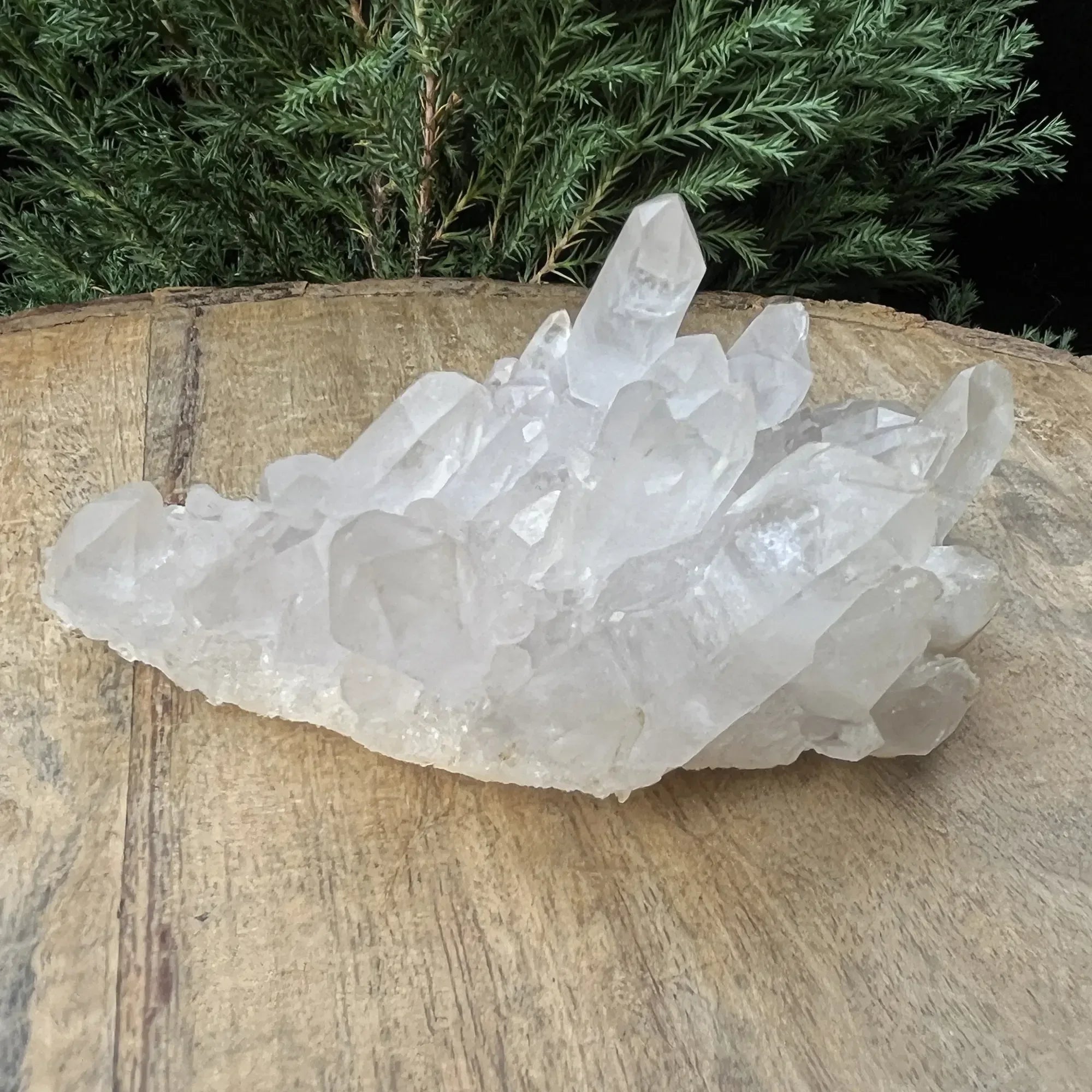 Natural Himalayan White Quartz Cluster 205g – Healing Crystal Himalayan Quartz