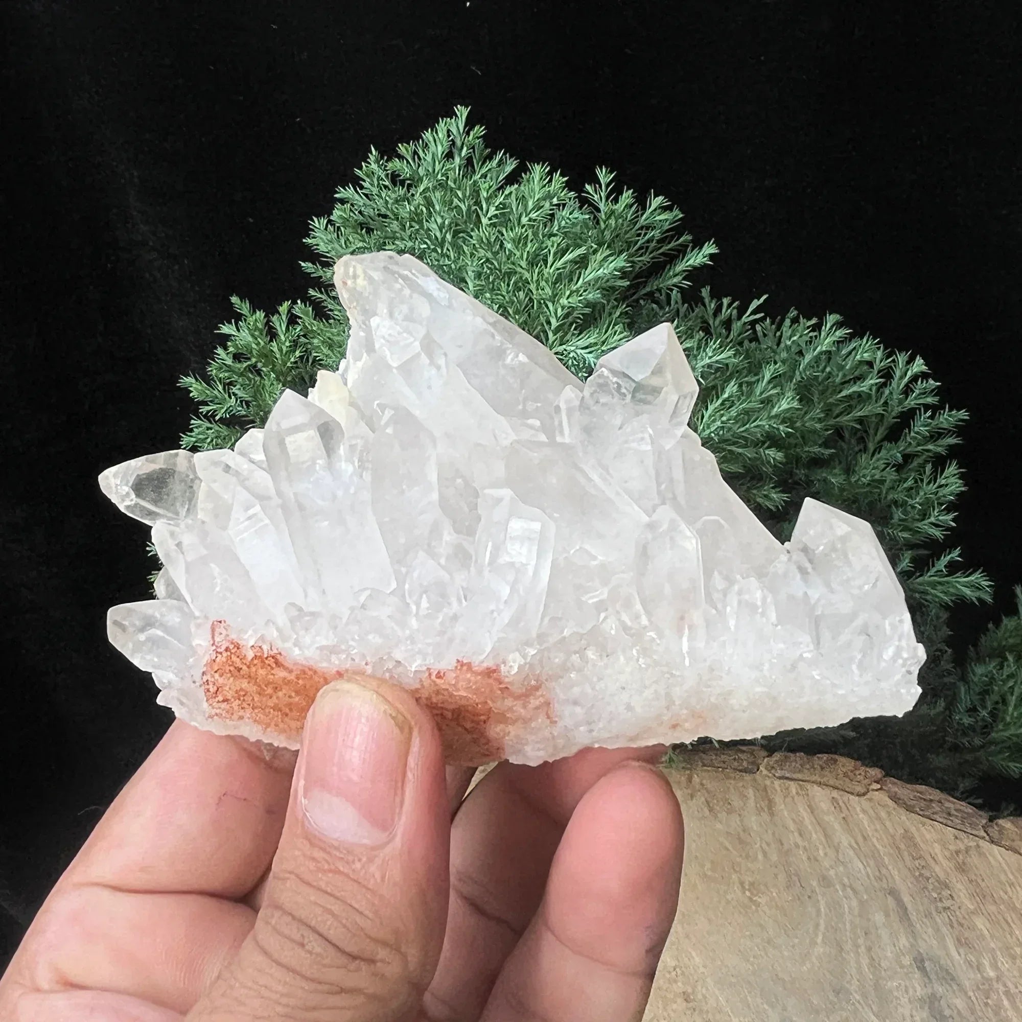 Natural Himalayan White Quartz Cluster 205g – Healing Crystal Himalayan Quartz