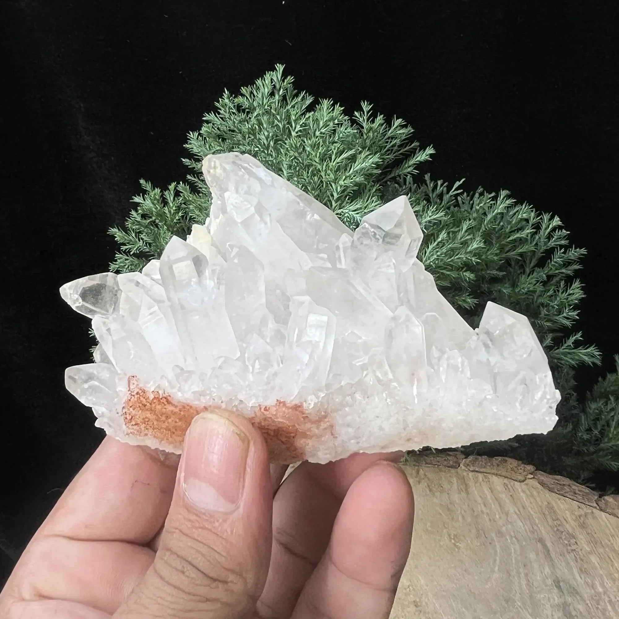 Natural Himalayan White Quartz Cluster 205g – Healing Crystal Himalayan Quartz