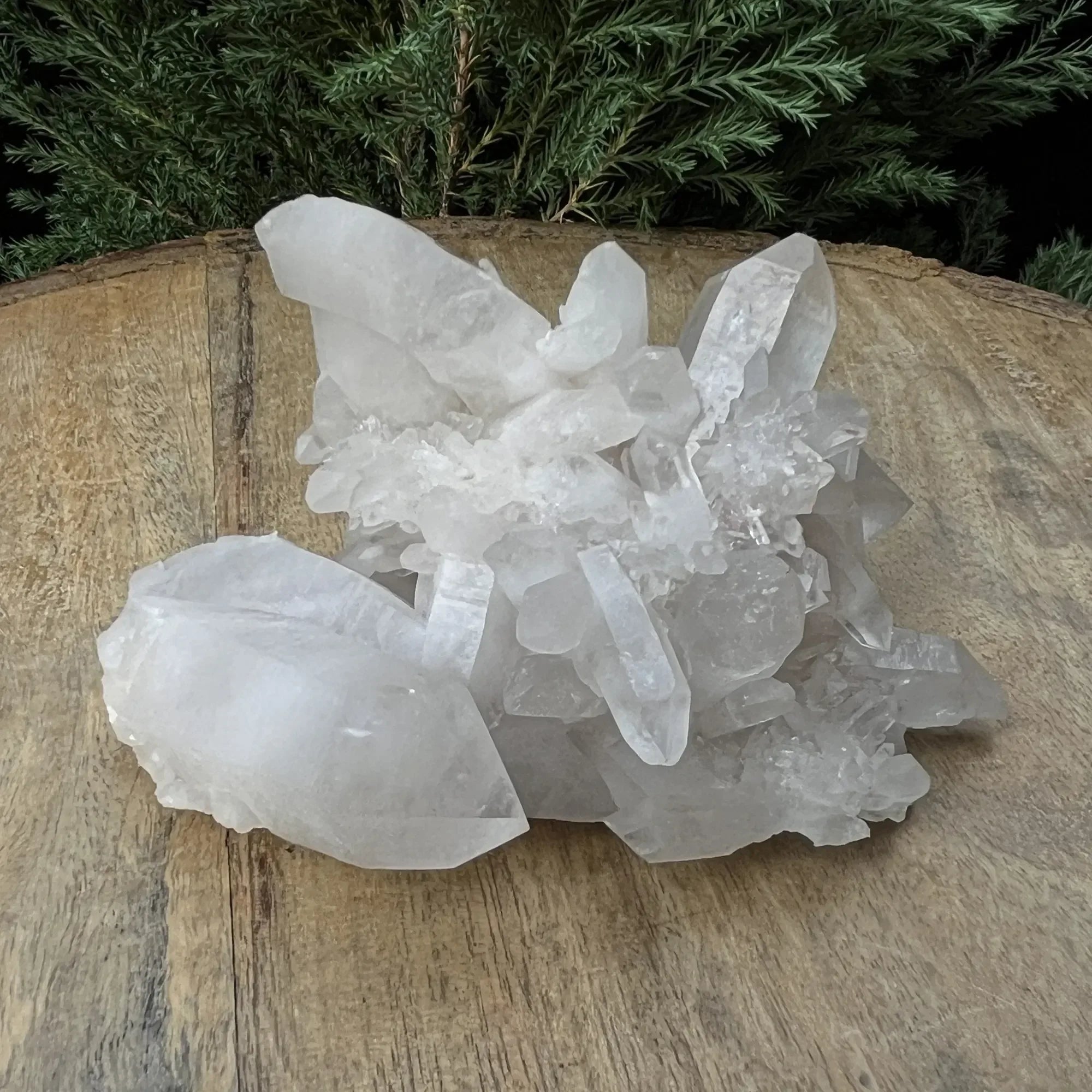 Natural Himalayan White Quartz Cluster 230g – Healing Crystal Himalayan Quartz