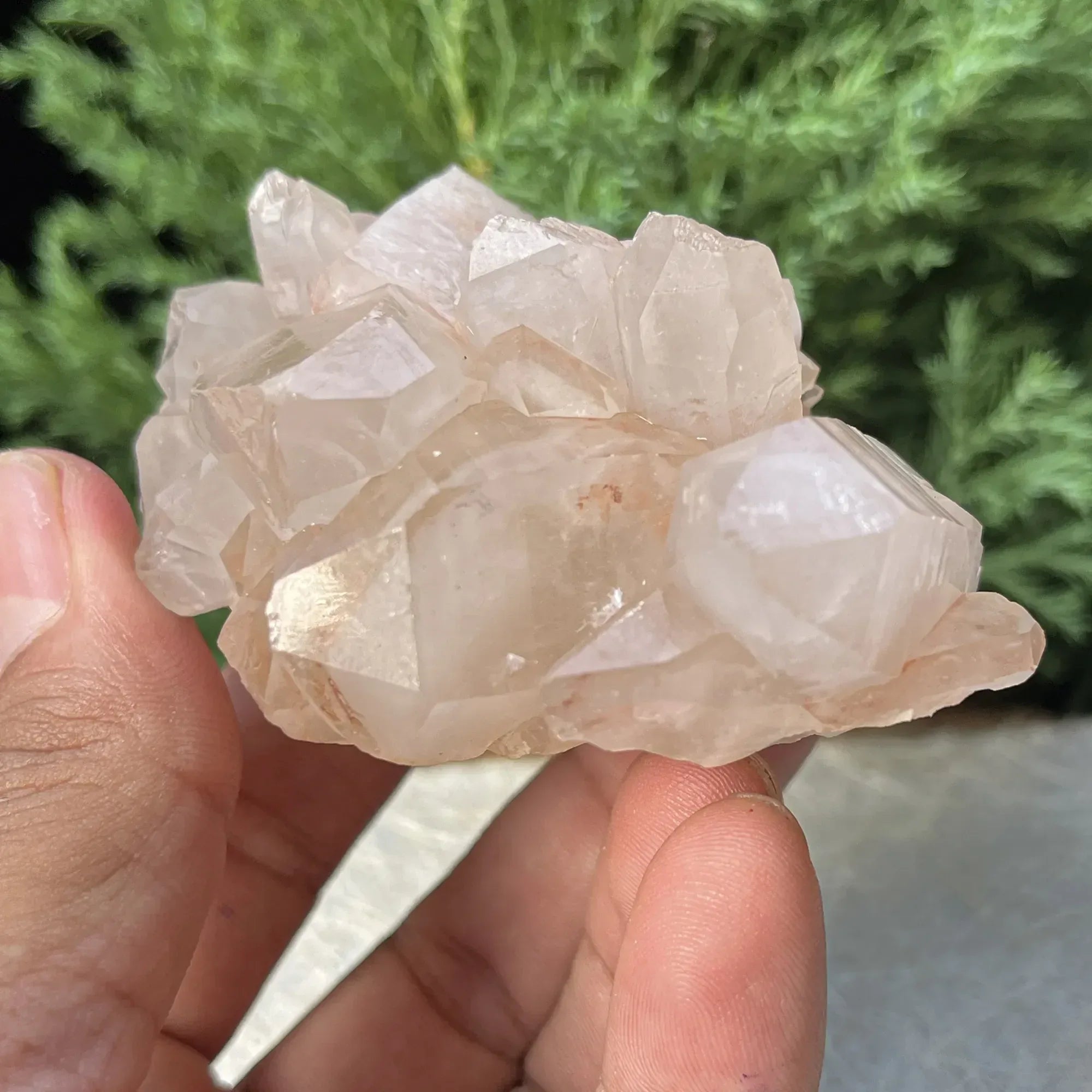 Natural Himalayan Pink Quartz Cluster 170g – Healing Crystal Himalayan Quartz