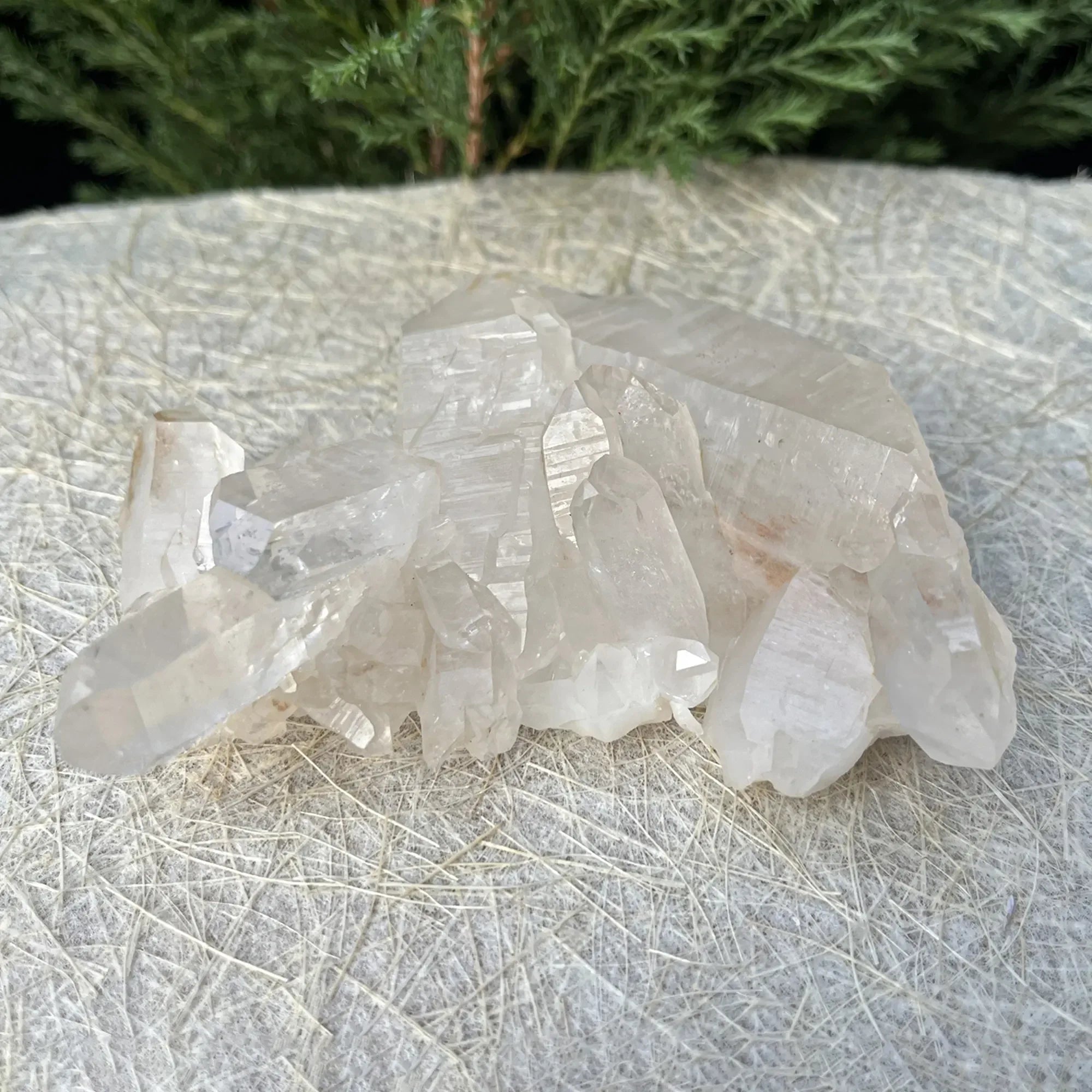Natural Himalayan White Quartz Cluster 260g – Healing Crystal Himalayan Quartz