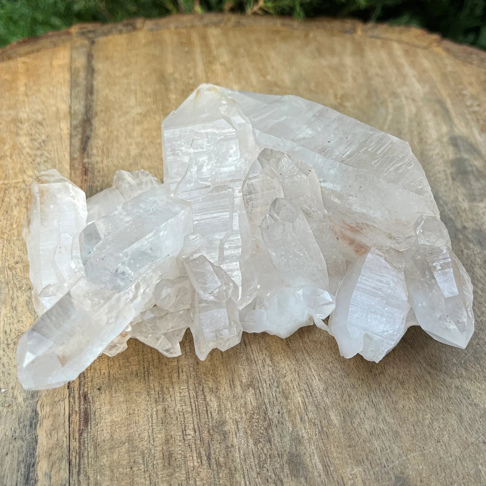 Natural Himalayan White Quartz Cluster 260g – Healing Crystal Himalayan Quartz