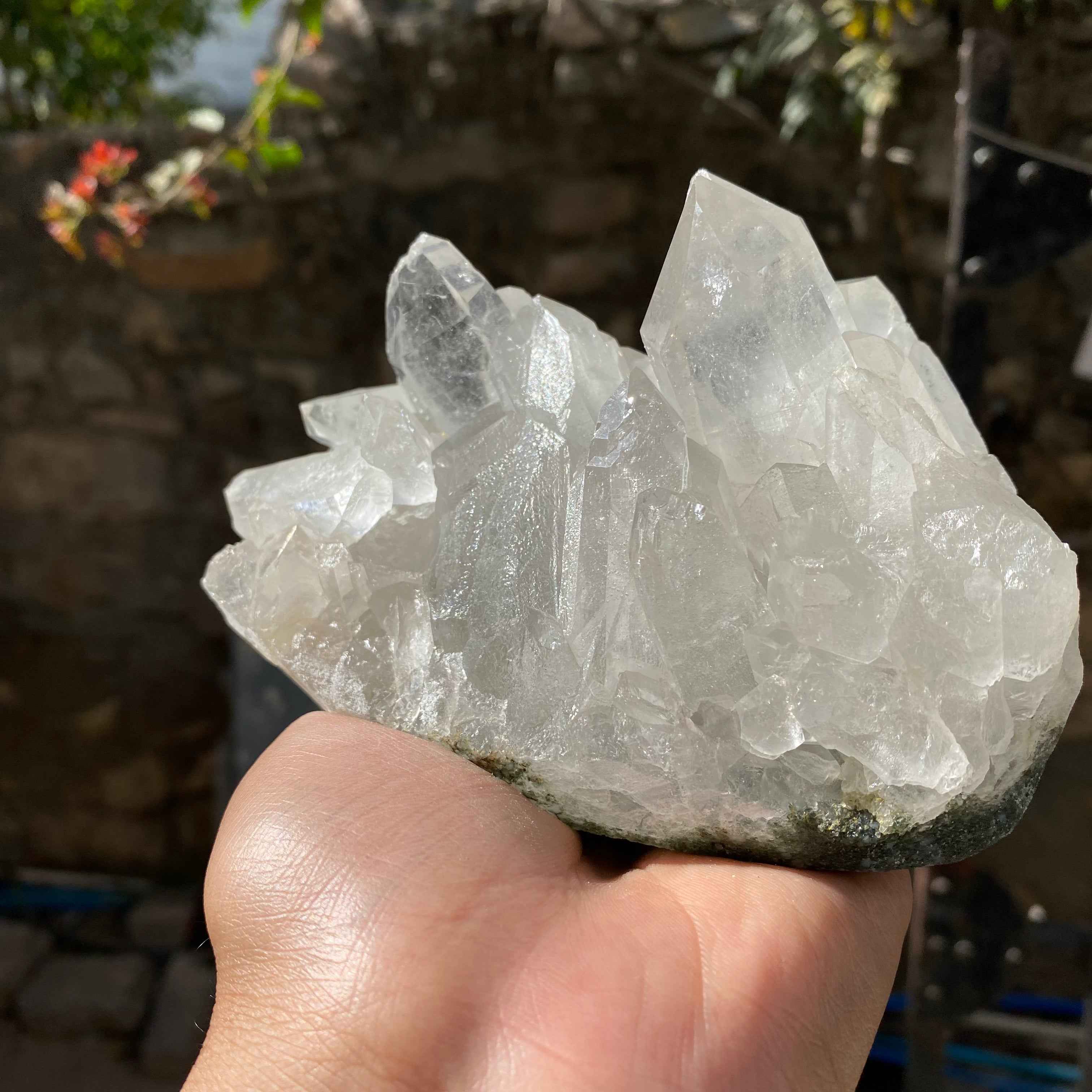 Himalayan Green Chlorite Quartz Cluster 989g